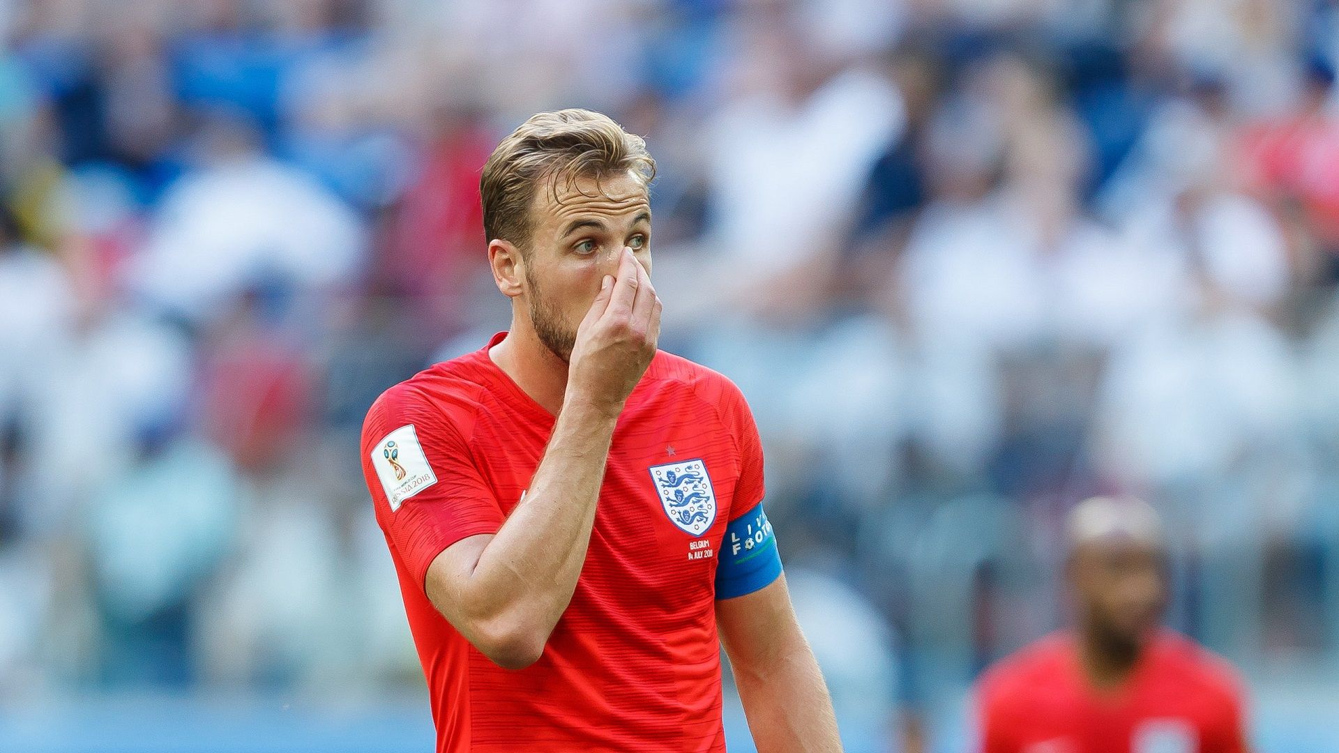 Harry Kane England Belgium 14072018