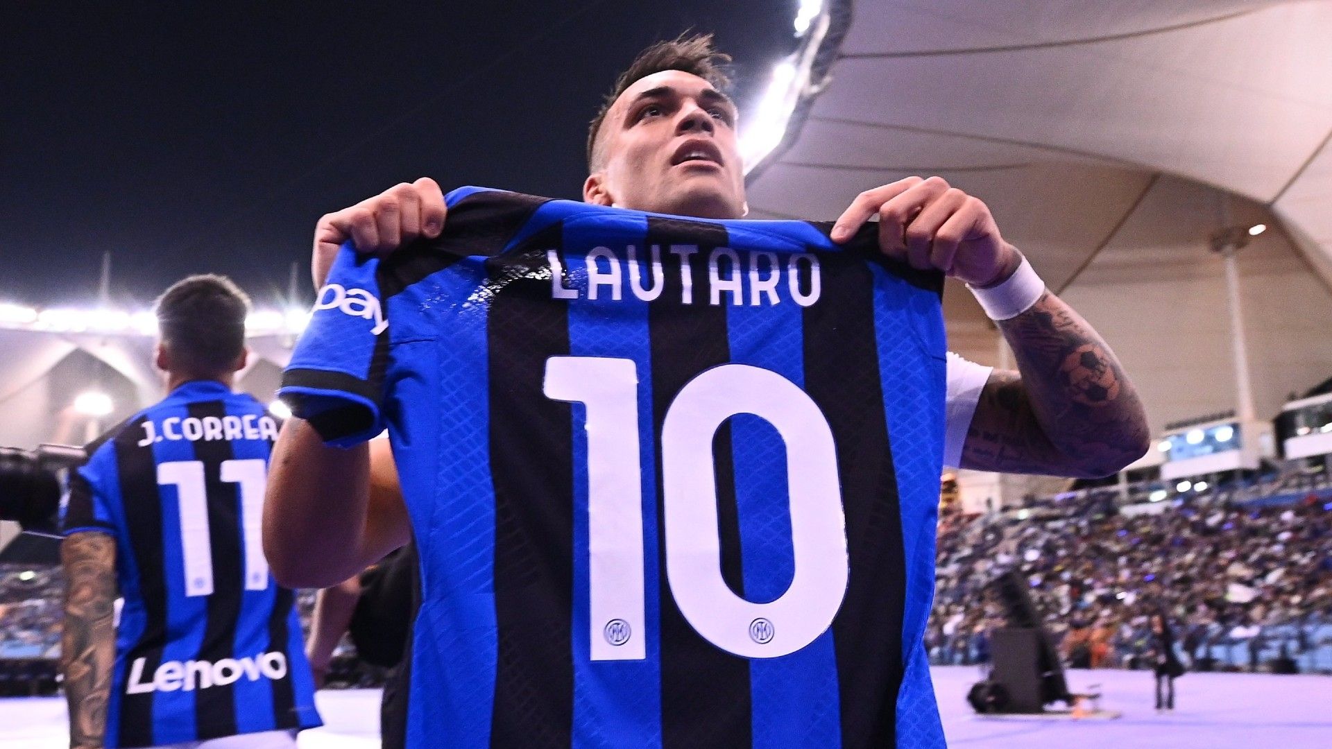 Lautaro Martinez Inter Milan Supercopa Italia 18012023