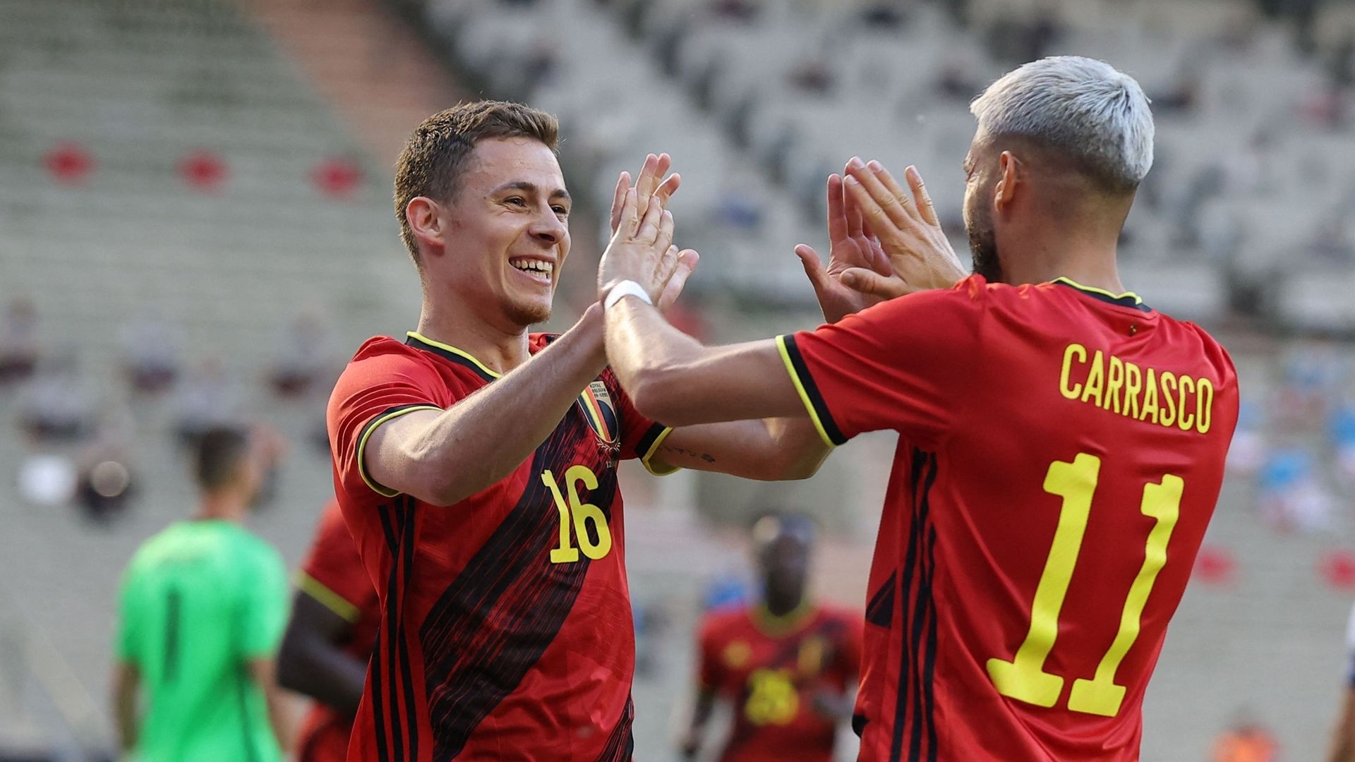 20210603_Belgium Yannick Carrasco&Thorgan Hazard