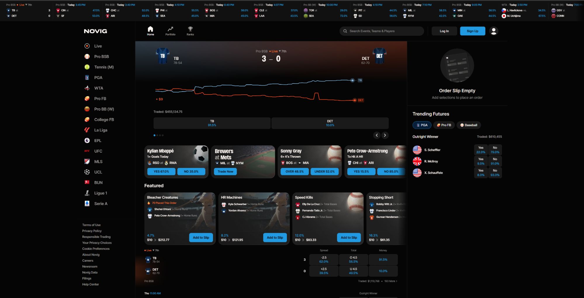 novig prediction market