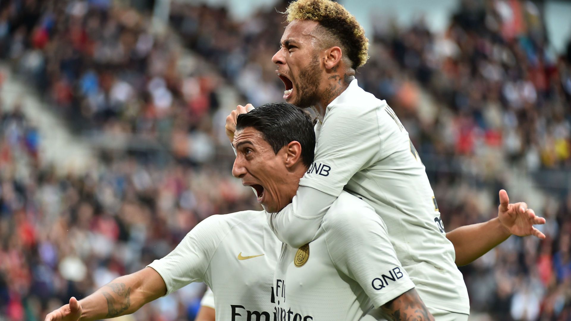 Neymar Angel Di Maria Rennes PSG Ligue 1 23092018