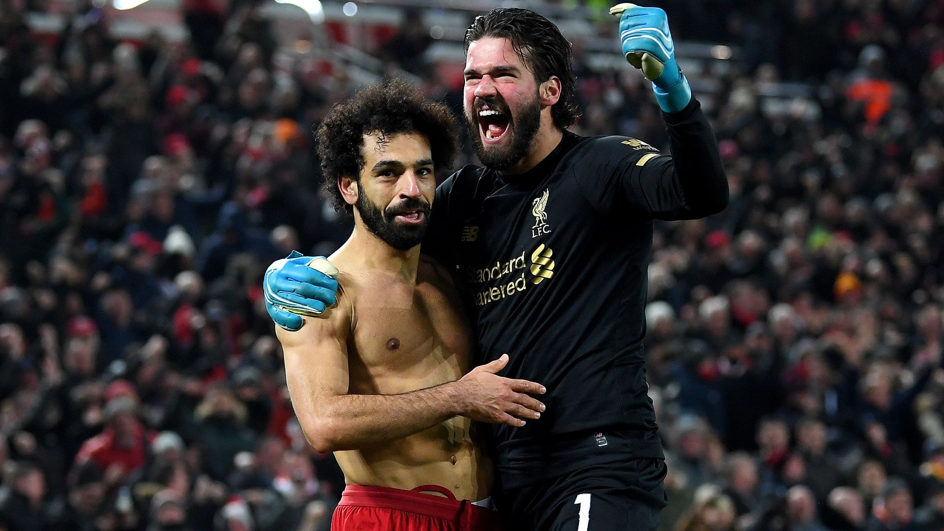 Mohamed Salah Alisson Liverpool