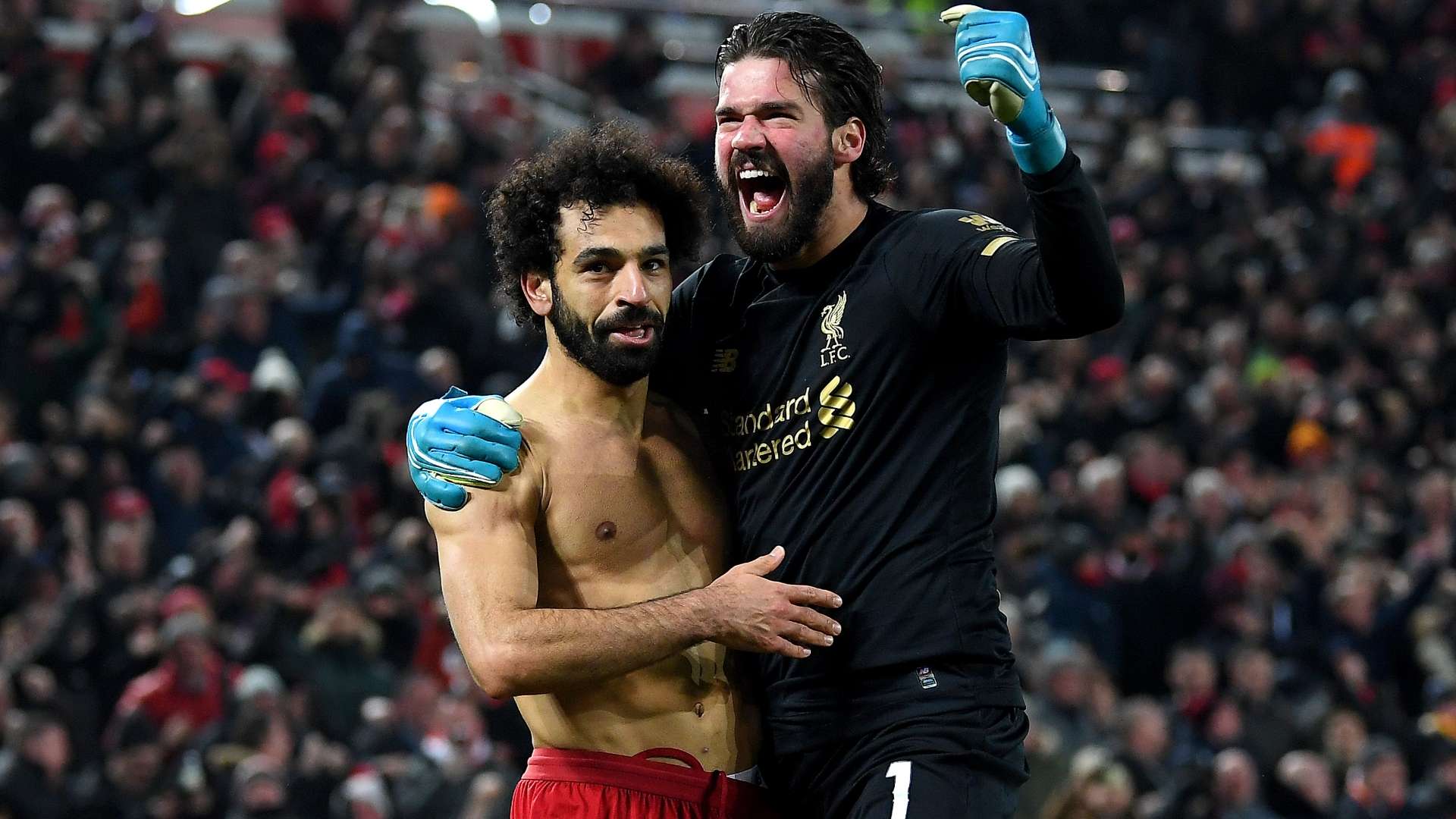 Mohamed Salah Alisson Liverpool
