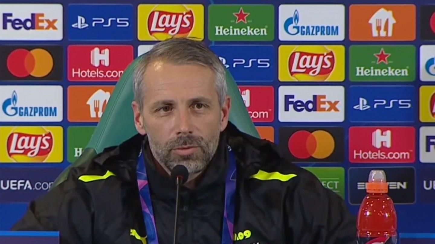 Marco Rose BVB press conference 23112021