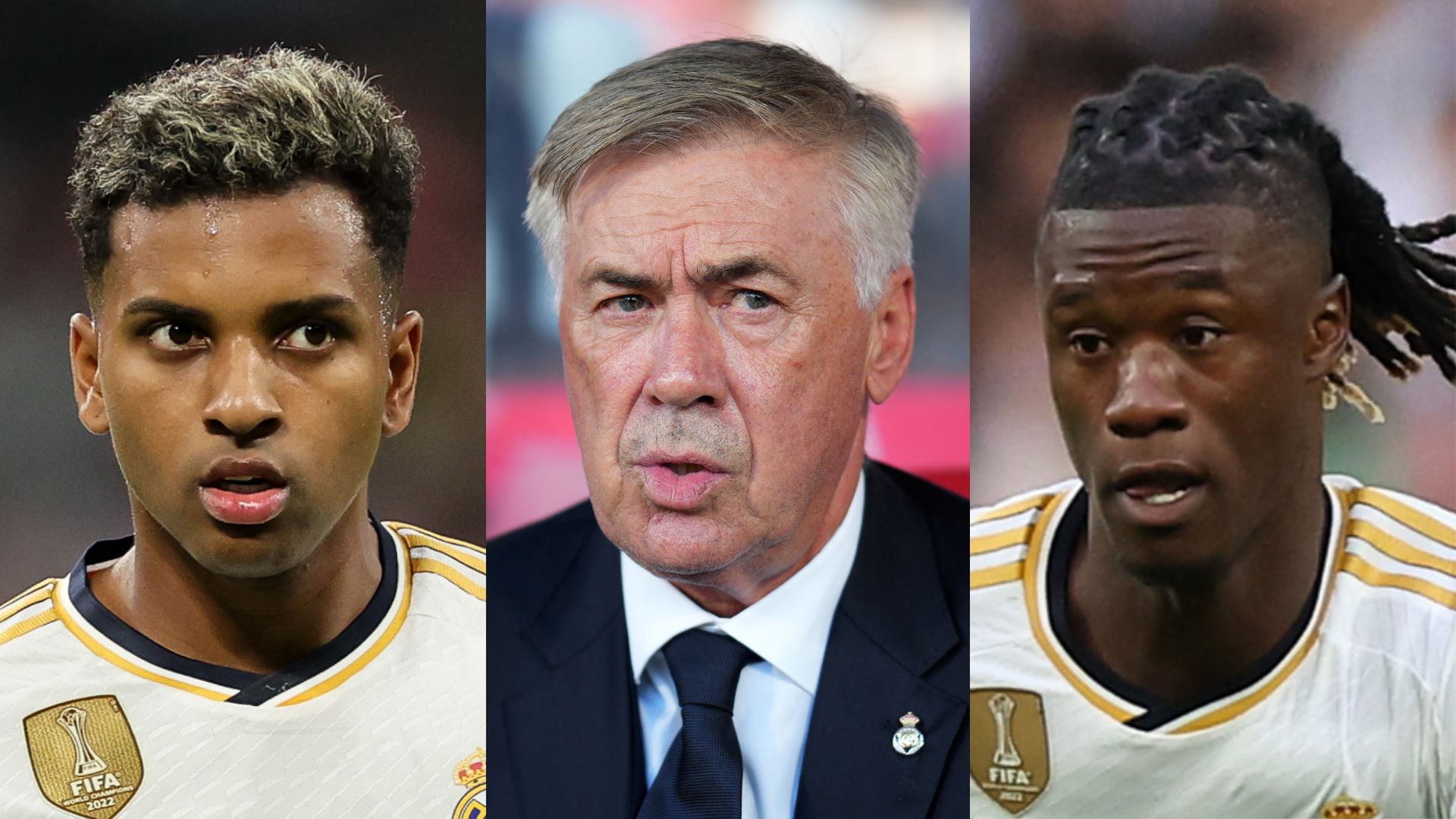 GFX Info Rodrygo Ancelotti Camavinga 2023