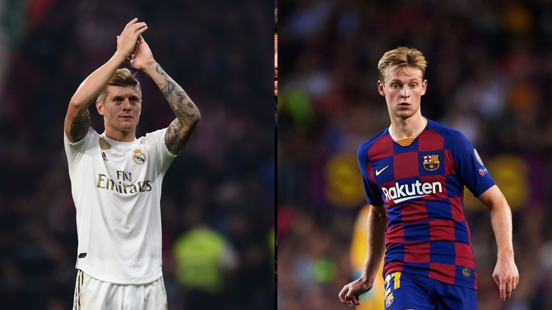 Kroos y De Jong, Madrid y Barcelona