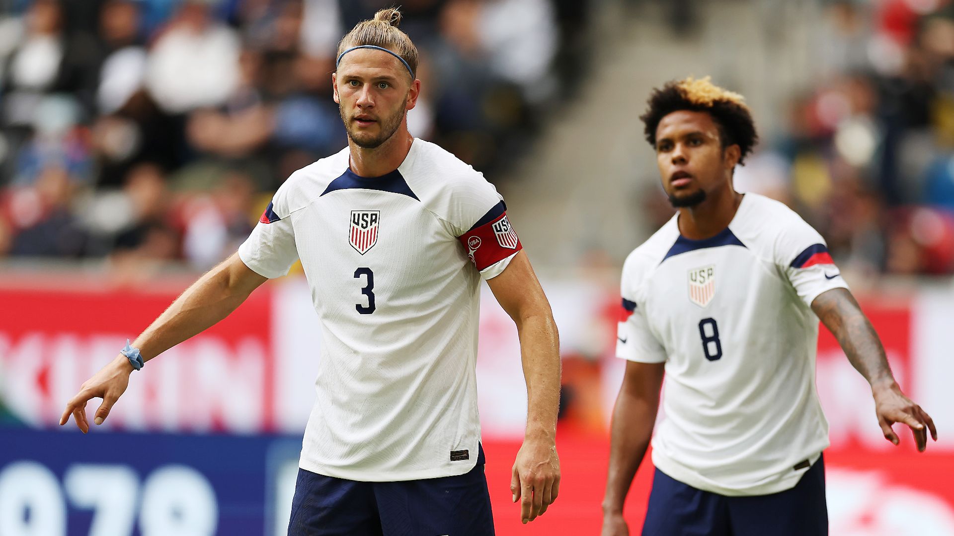 Walker Zimmerman Weston McKennie USMNT Japan 2022