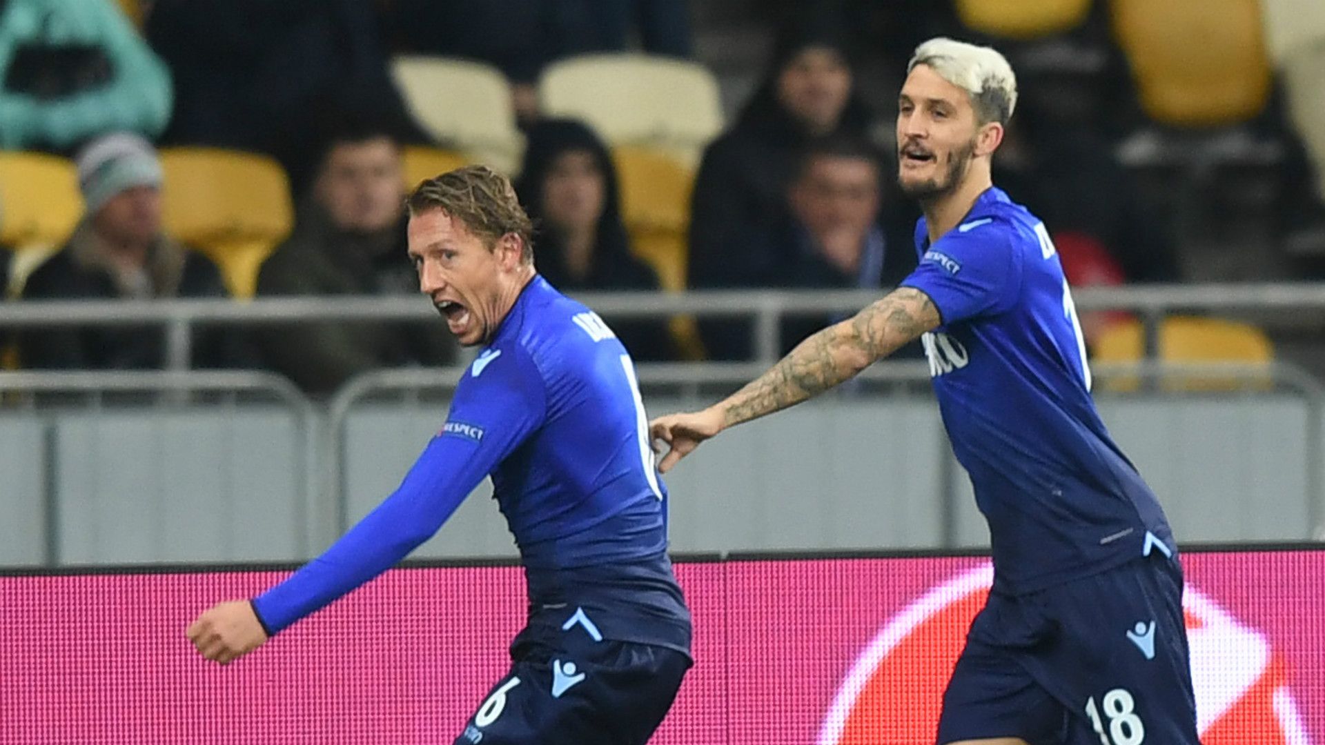 Lucas Leiva, Luis Alberto, Dynamo Kiev, Lazio, Europa League, 15032018