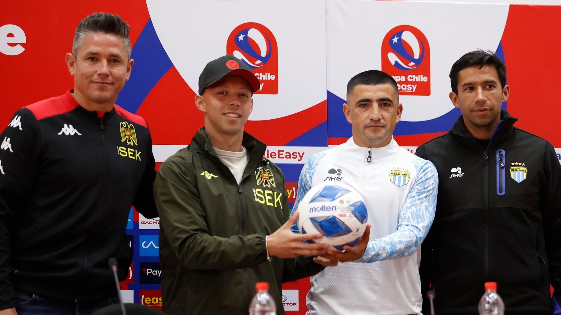 Iván Vásquez Gustavo Canales Magallanes Unión Española 101122 Mario Larenas Nicolás Núñez