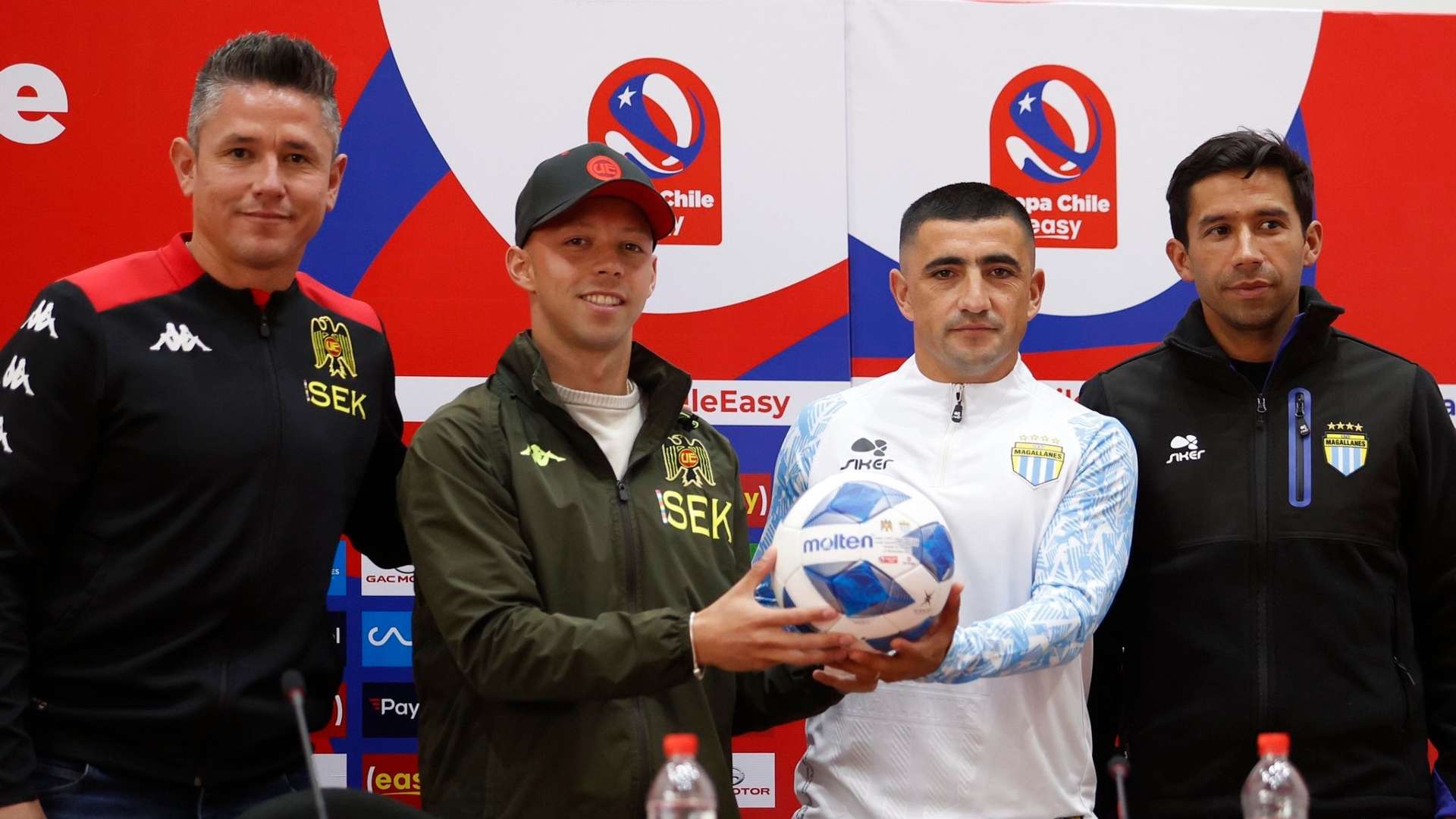 Iván Vásquez Gustavo Canales Magallanes Unión Española 101122 Mario Larenas Nicolás Núñez