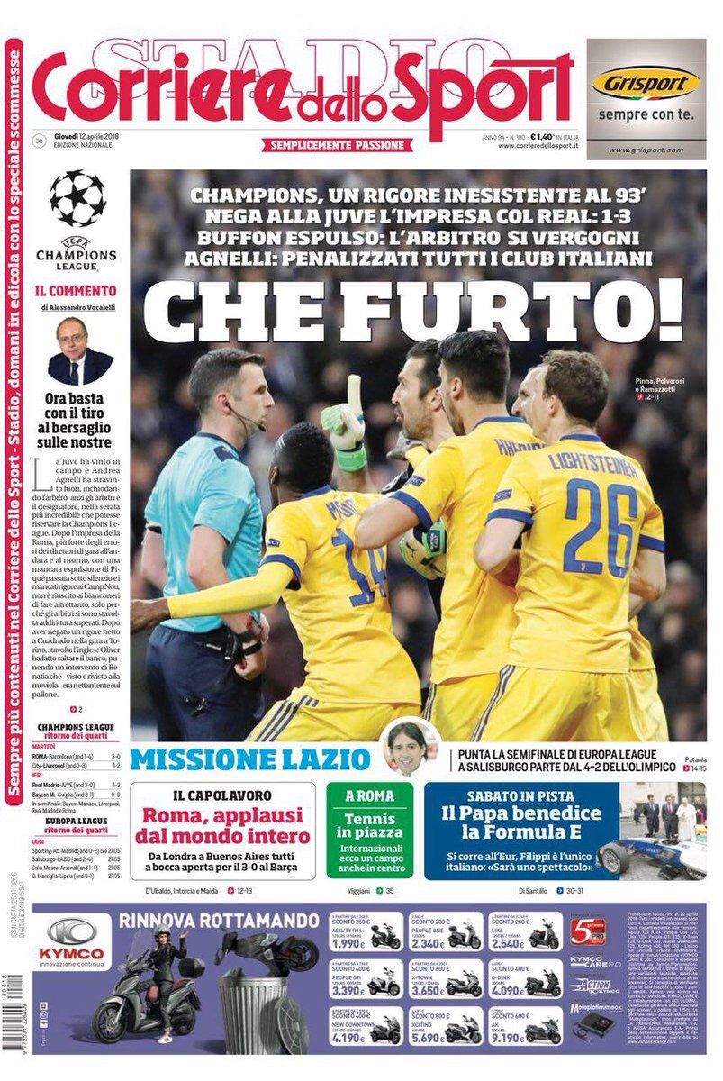 Revue de presse Corriere