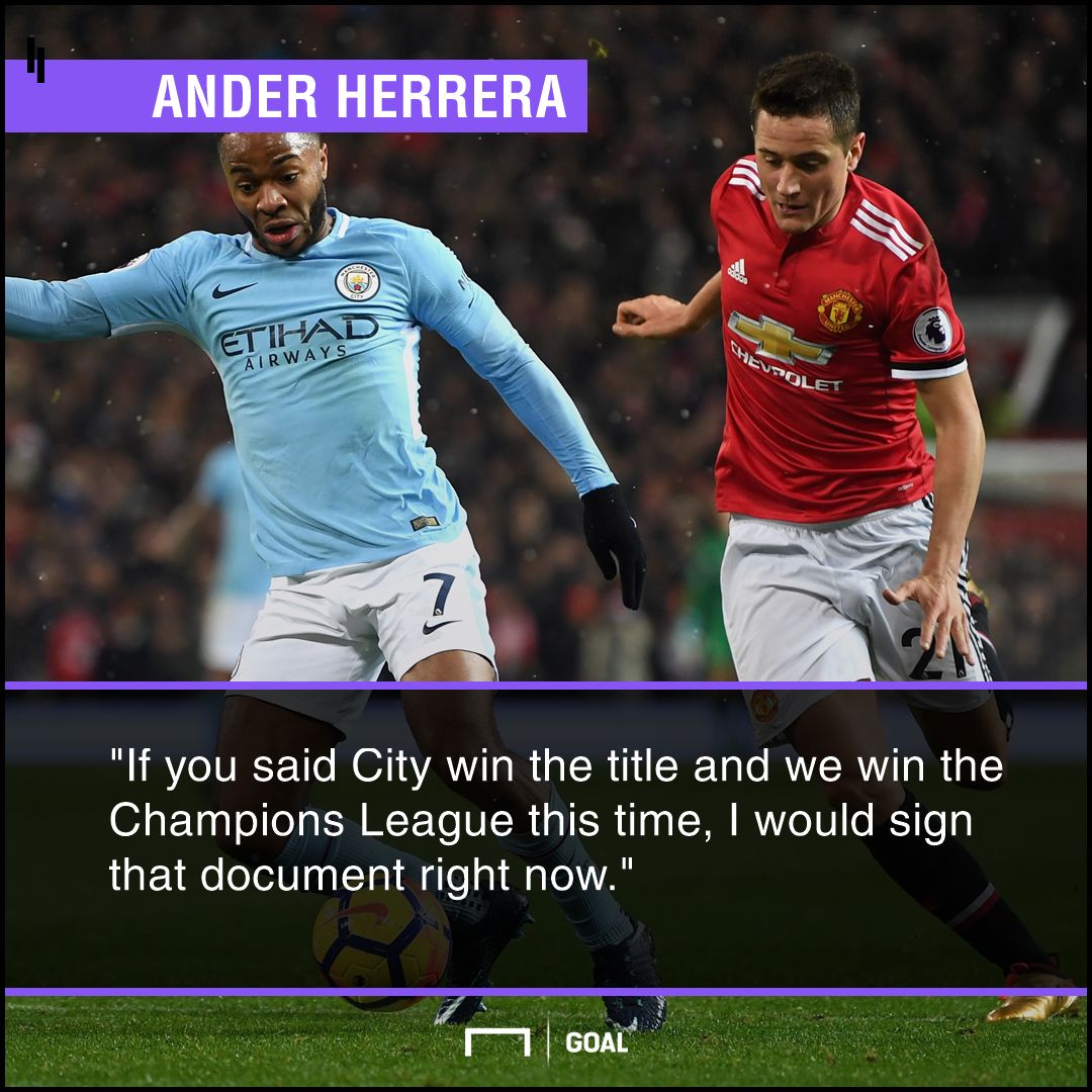 Ander Herrera Premier League Champions League trade
