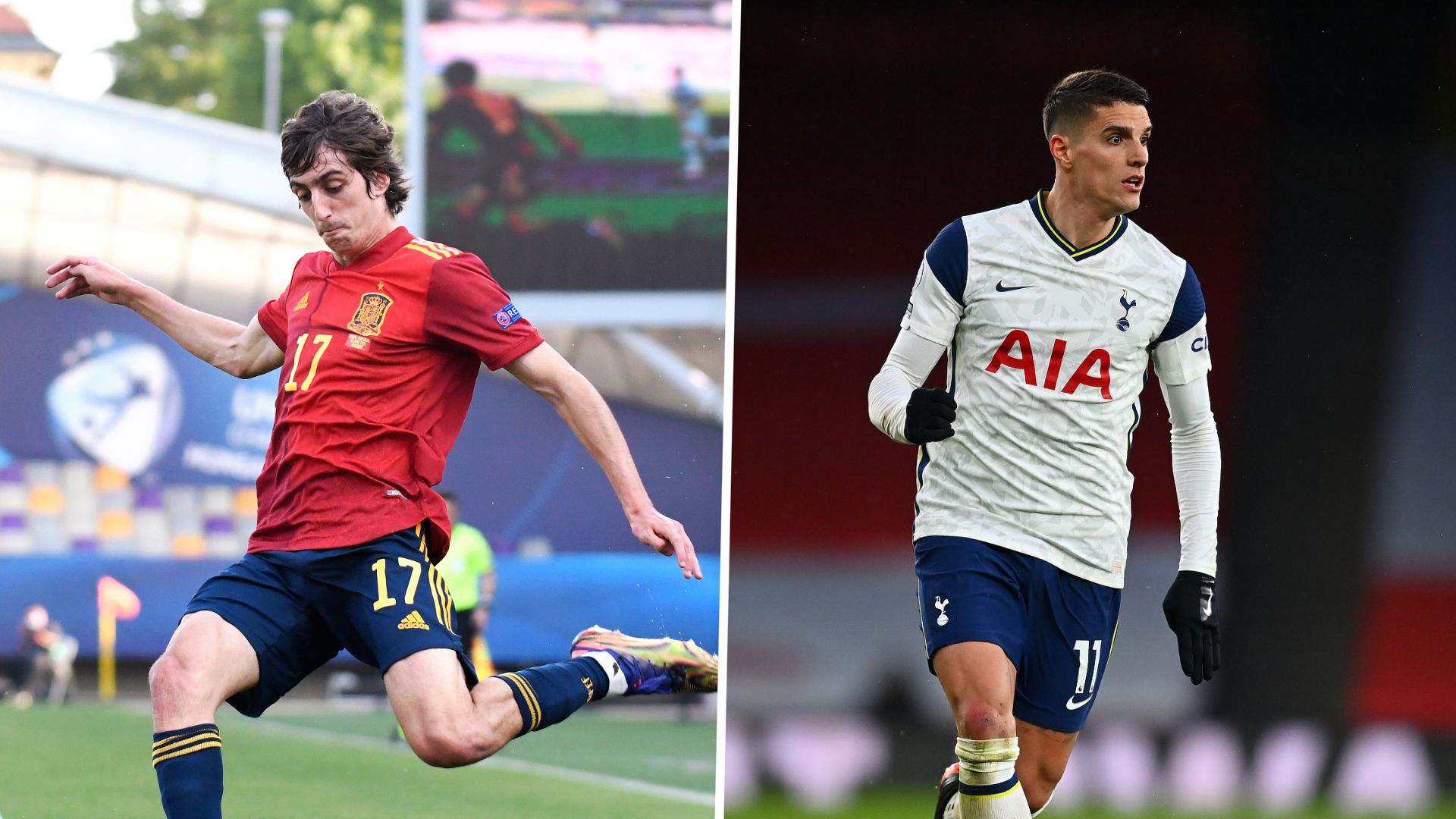 Bryan Gil Erik Lamela Sevilla Tottenham