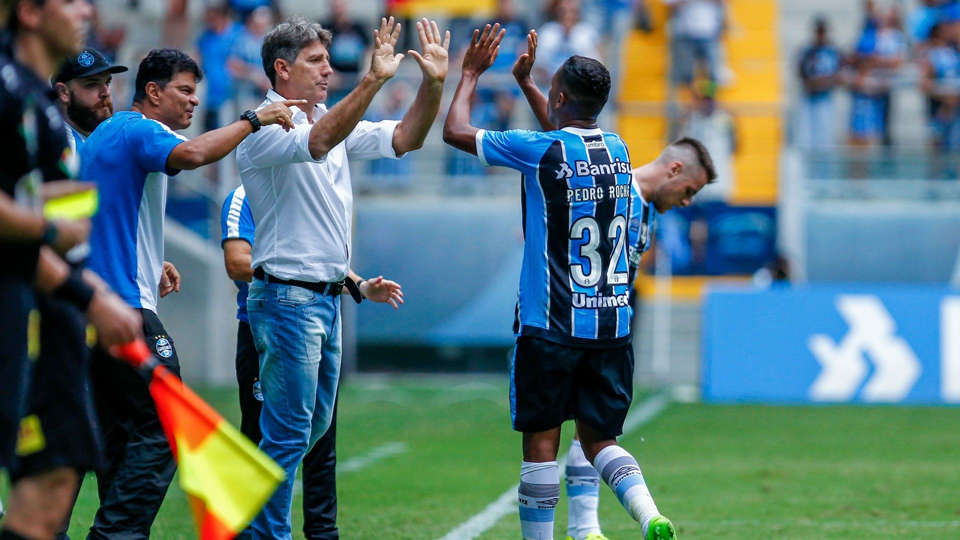 Pedro Rocha e Renato Gaúcho