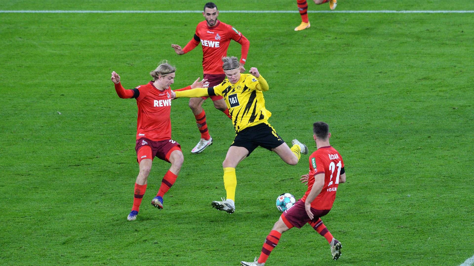 Erling Haaland Borussia Dortmund 1. FC Köln