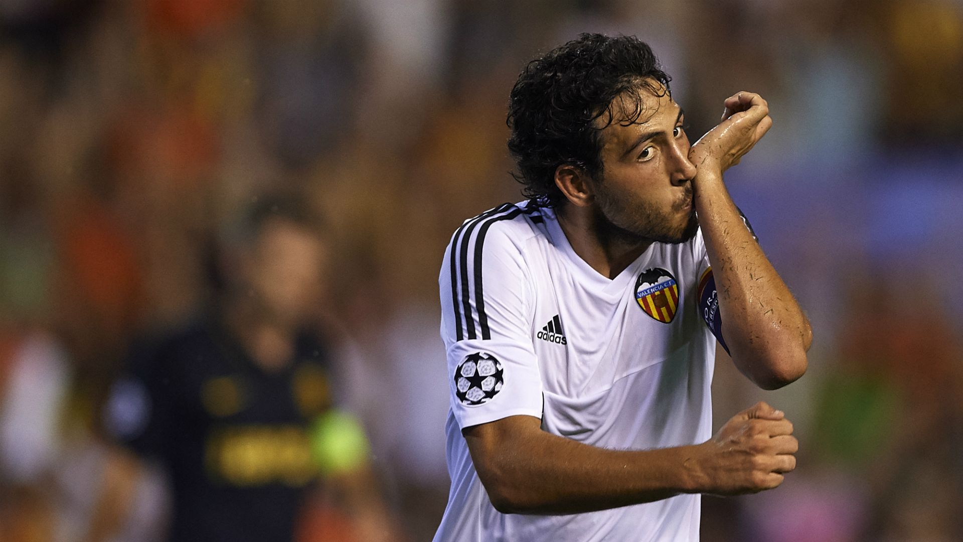 Daniel Parejo Valencia Monaco UEFA Champions League Playoff 08192015