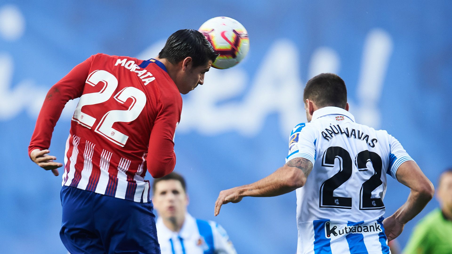 MORATA RAUL NAVAS REAL SOCIEDAD ATLETICO MADRID LALIGA