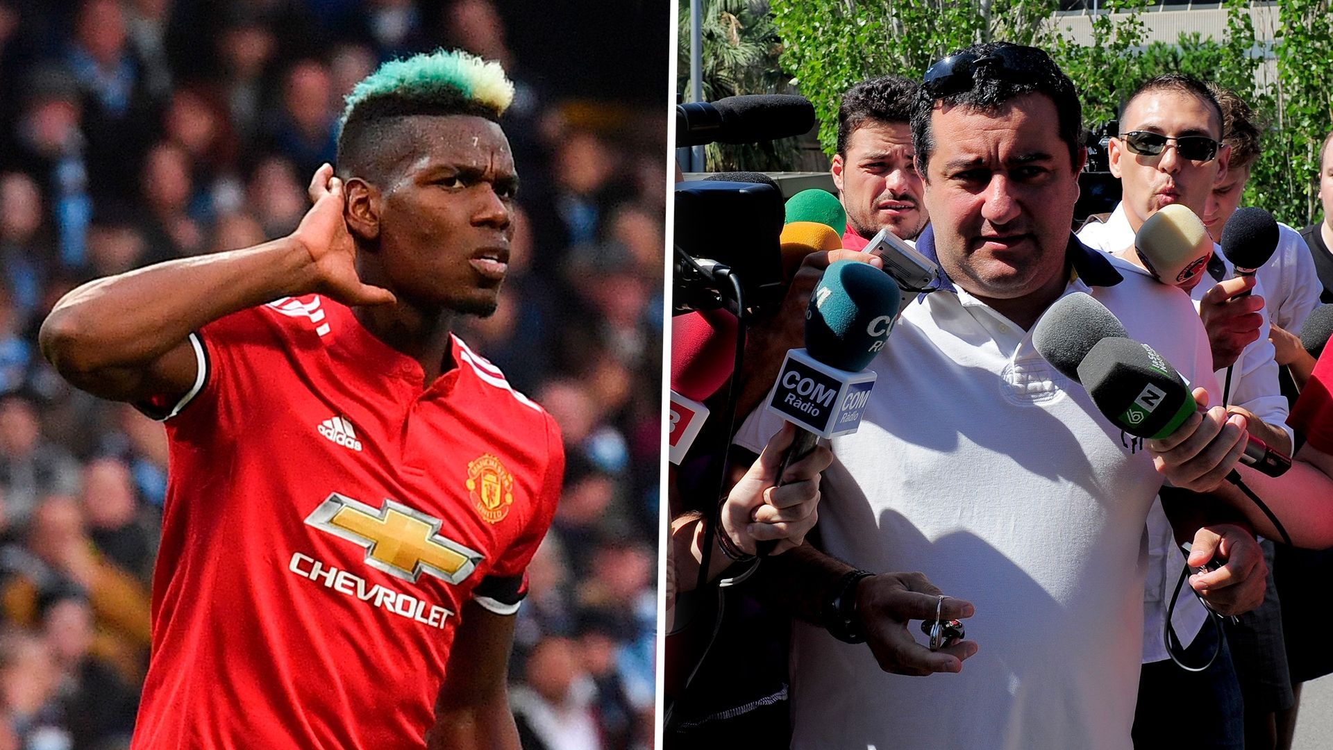 Paul Pogba, Mino Raiola