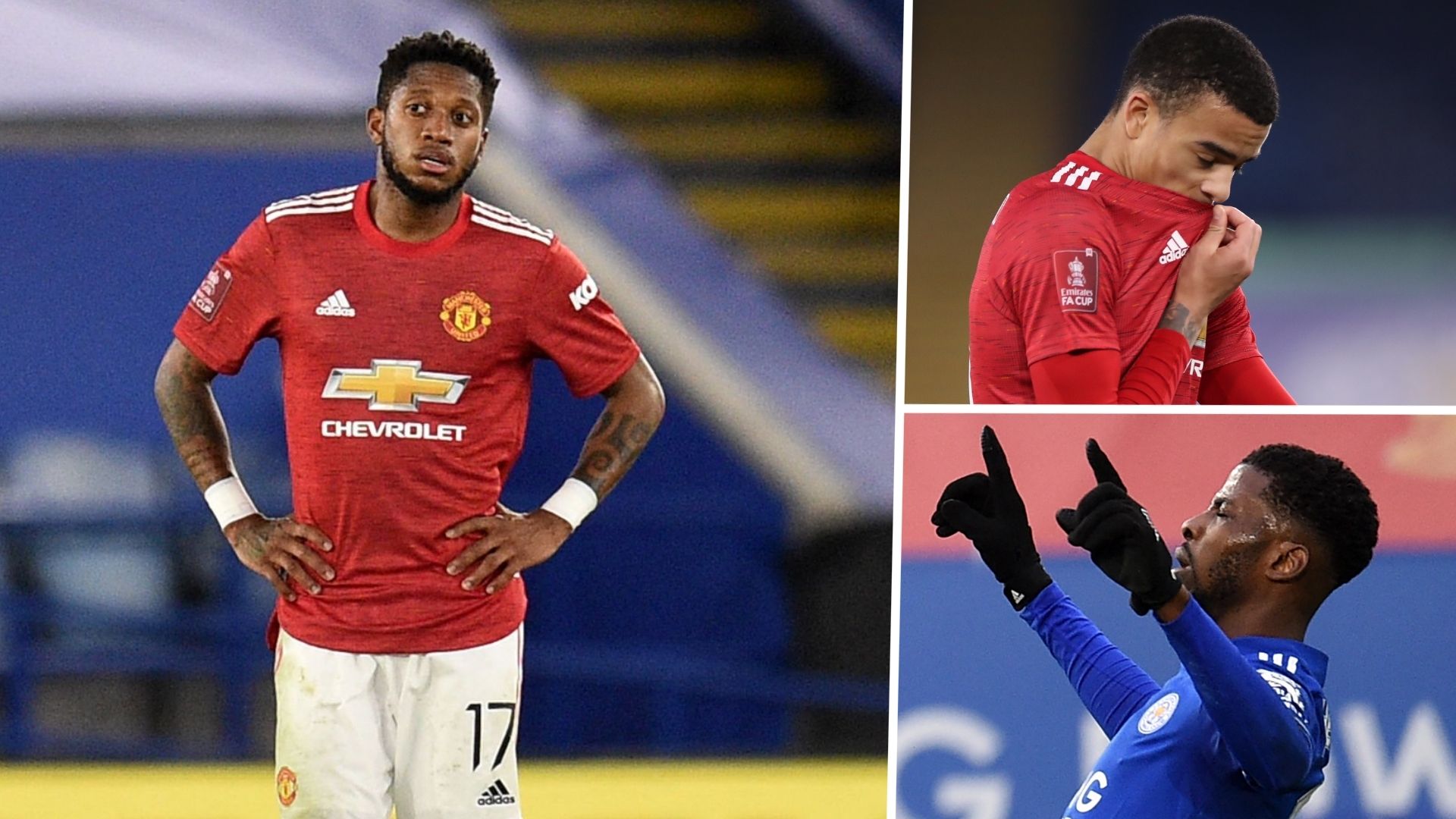 Fred Manchester United Leicester GFX