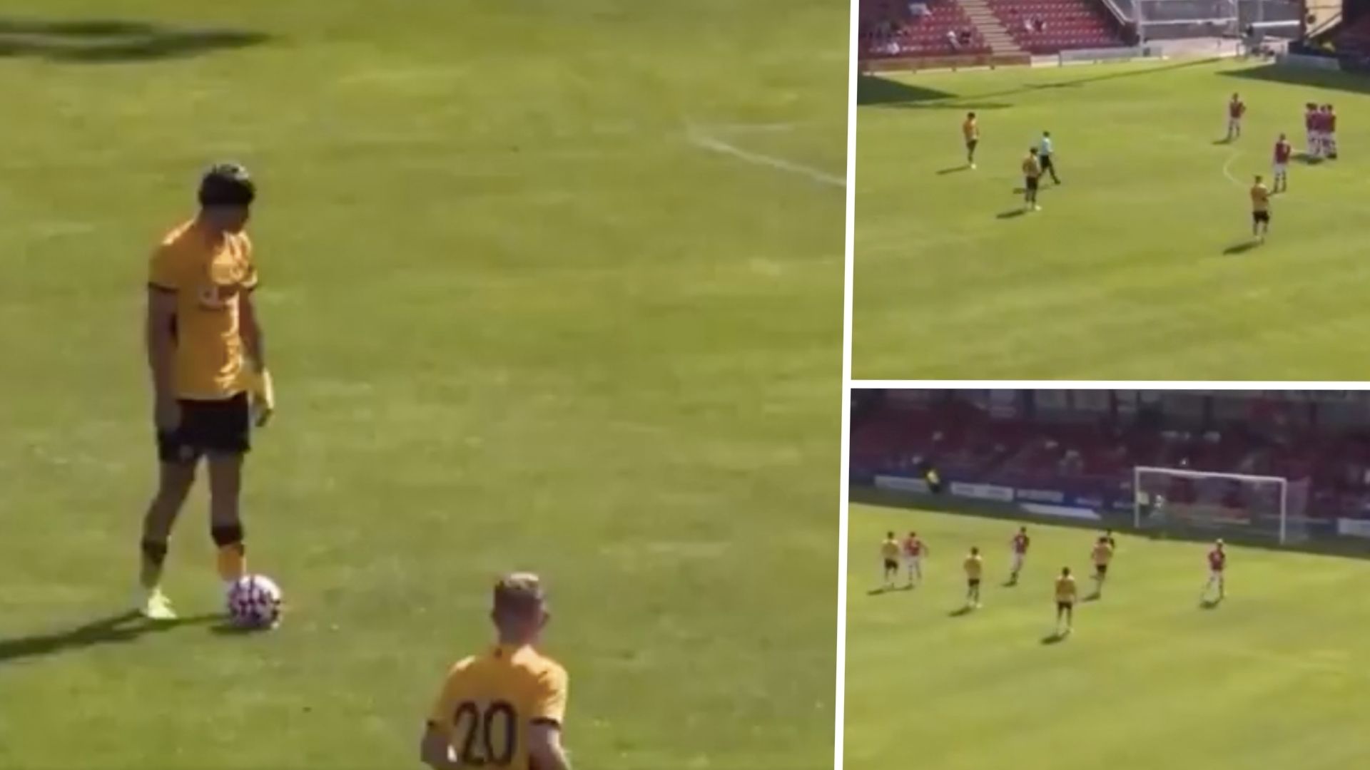 Raúl Jiménez Wolves tiro libre