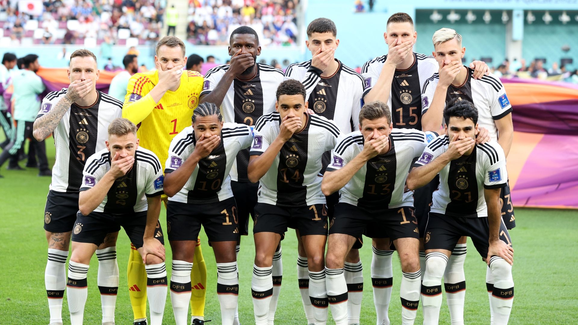 Germany protest World Cup 2022