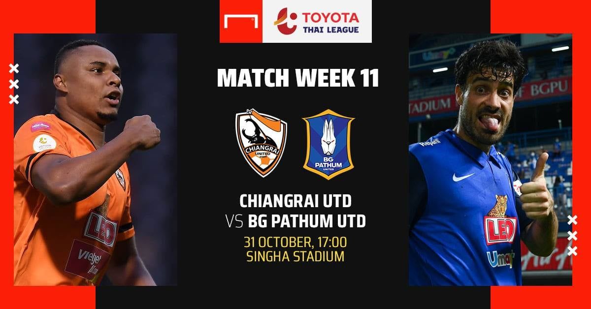 TOYOTA THAI LEAGUE PREVIEW : สิงห์ เชียงราย ยูไนเต็ด - บีจี ปทุม ยูไนเต็ด