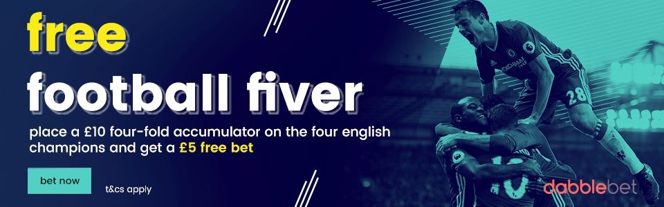 dabble free football fiver
