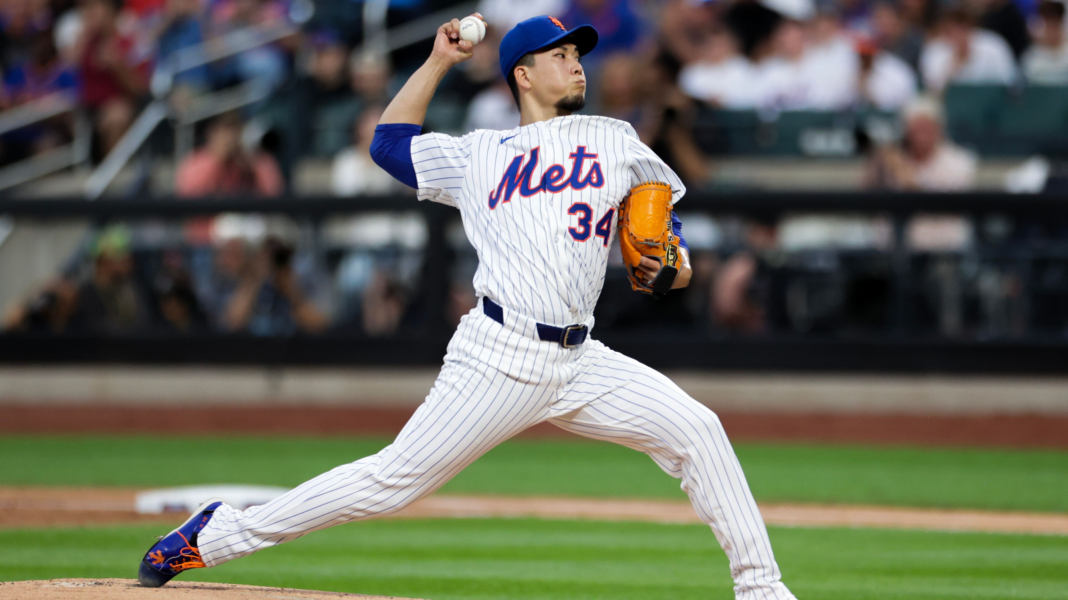 Majestic Mets ジャケット　MLB 千賀滉大 千賀滉大】2025/03/03 vsマーリンズ ニューヨーク・メッツ Kodai