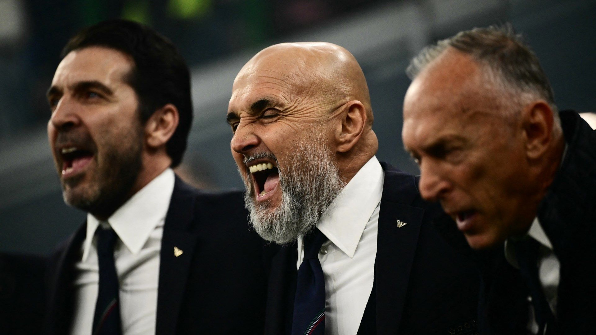 Luciano Spalletti Gianluigi Buffon 2025
