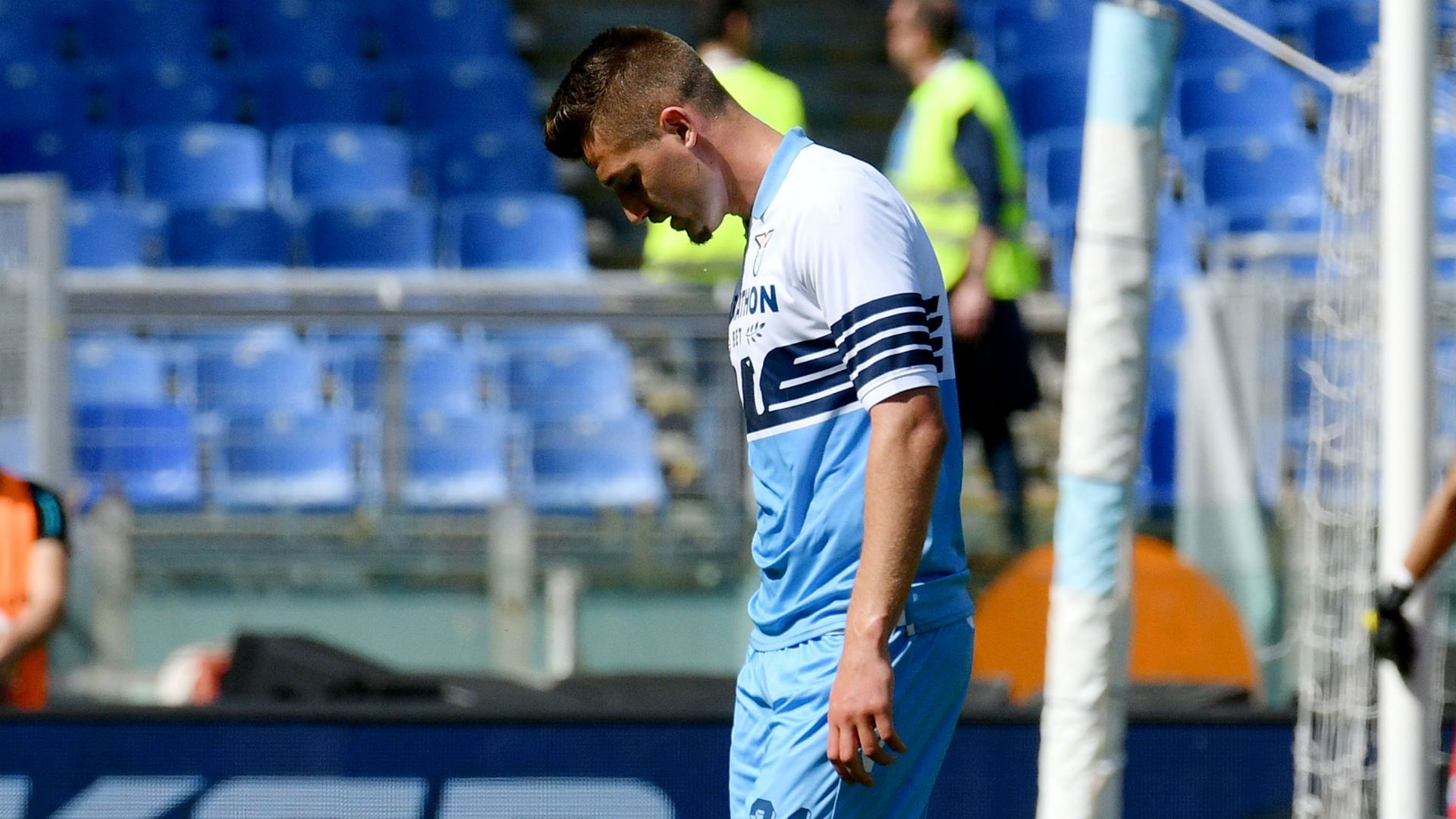 Milinkovic Savic red card Lazio Chievo