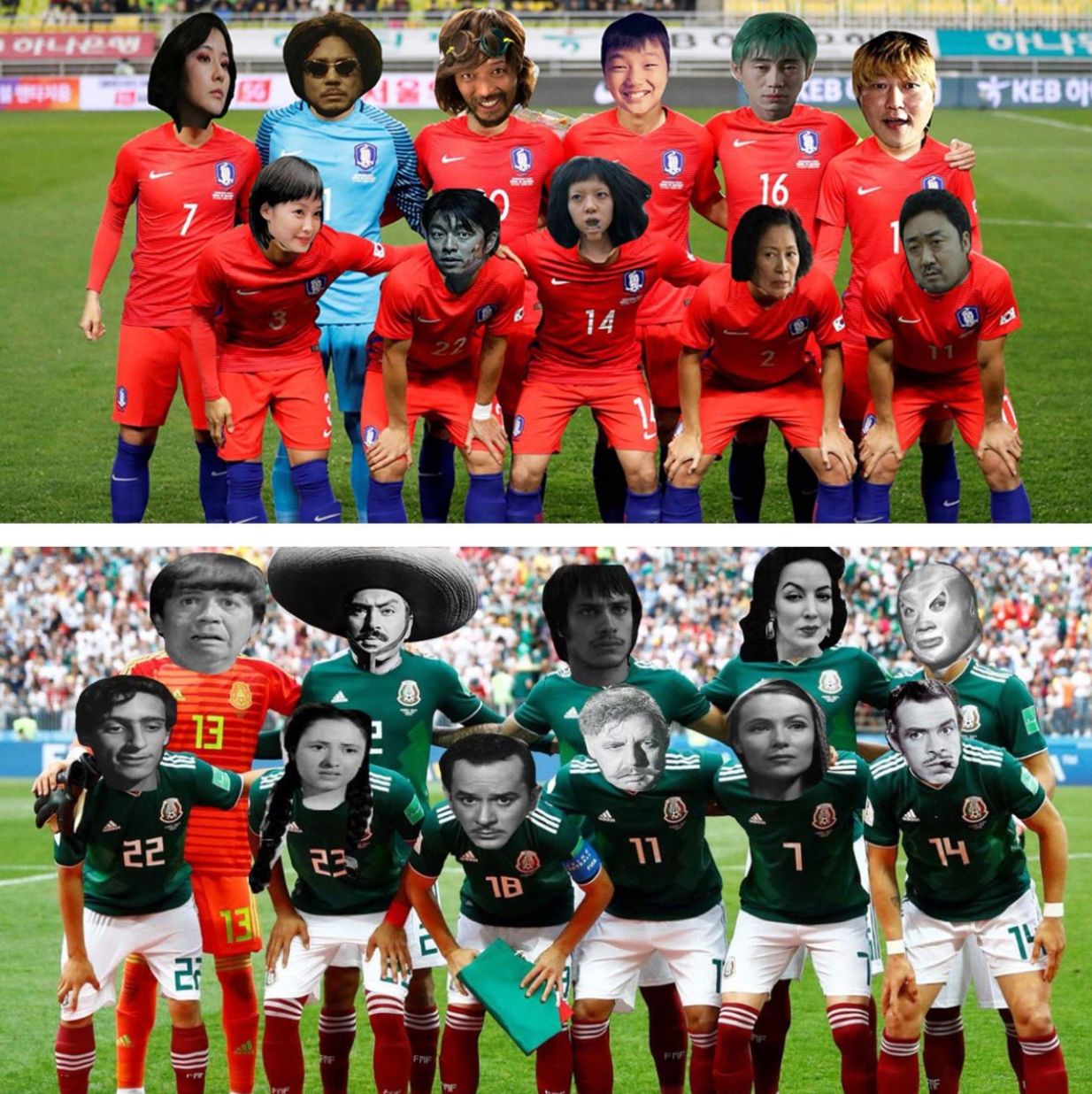 Memes México Corea