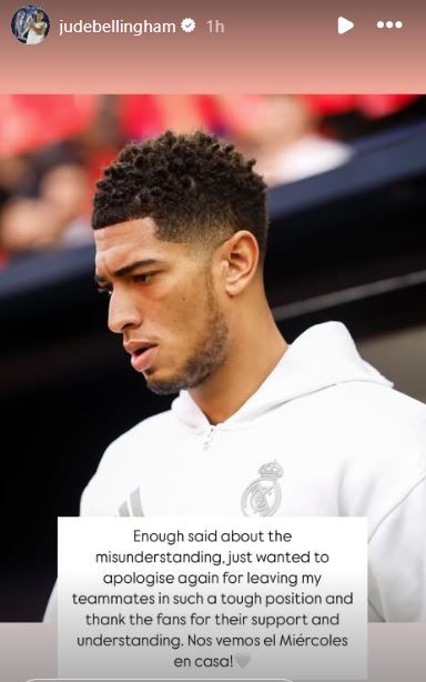 Jude Bellingham Instagram