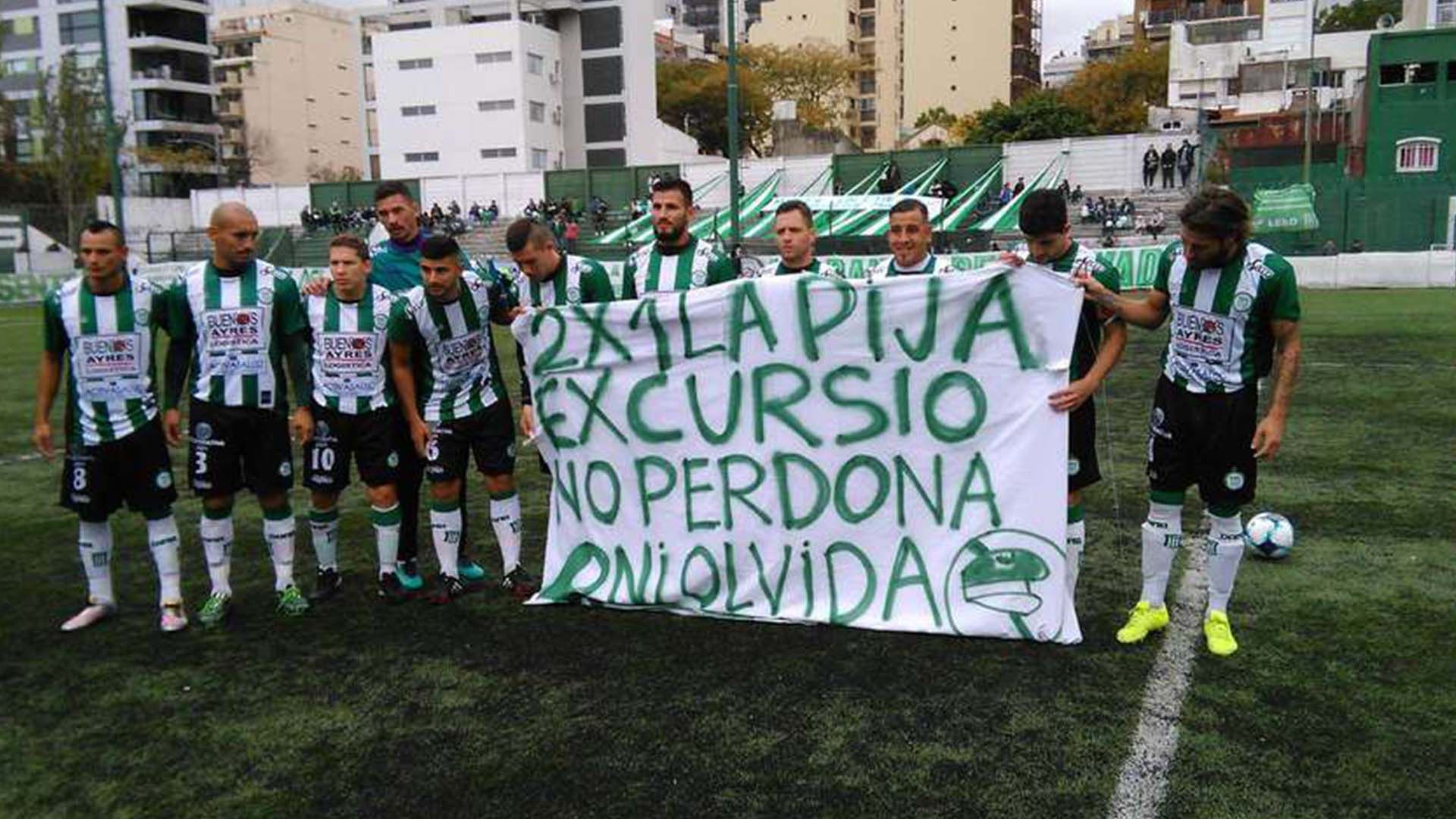 Excursionistas bandera 2x1