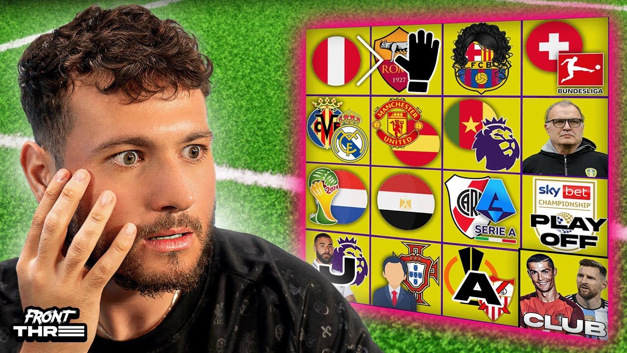 Front Three trivia path challenge