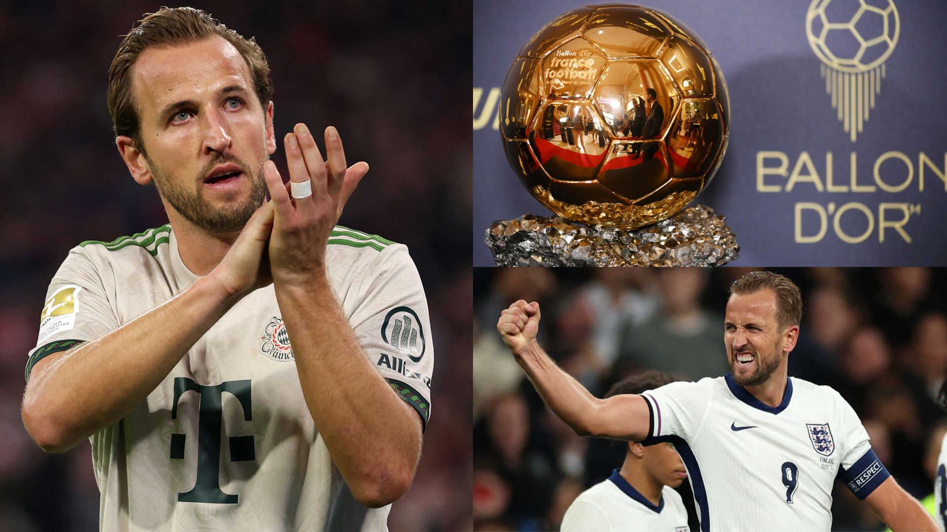 Harry Kane Ballon d'Or 2025