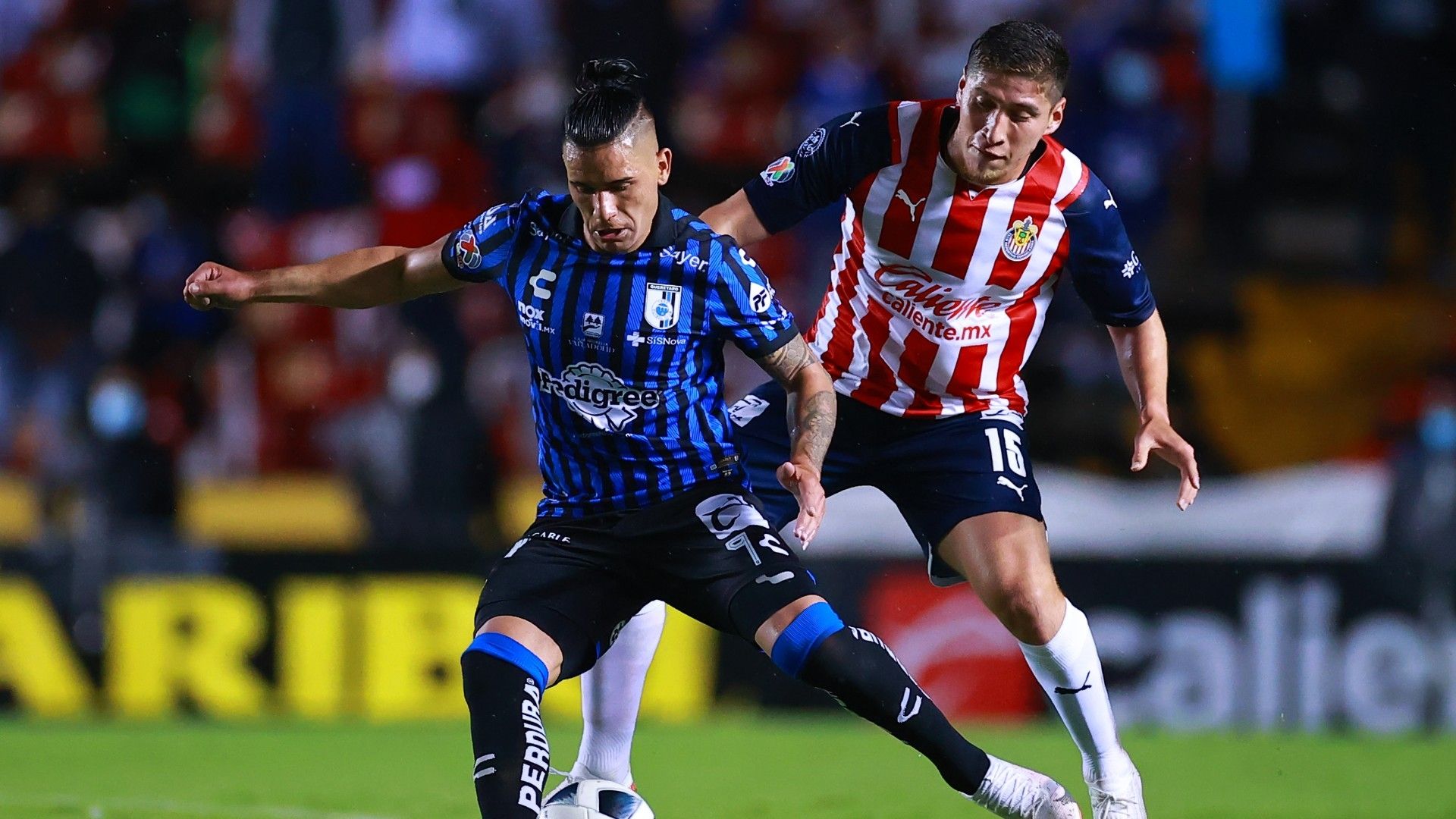 Luis Olivas Jonathan Dos Santos Querétaro Chivas Apertura 2021