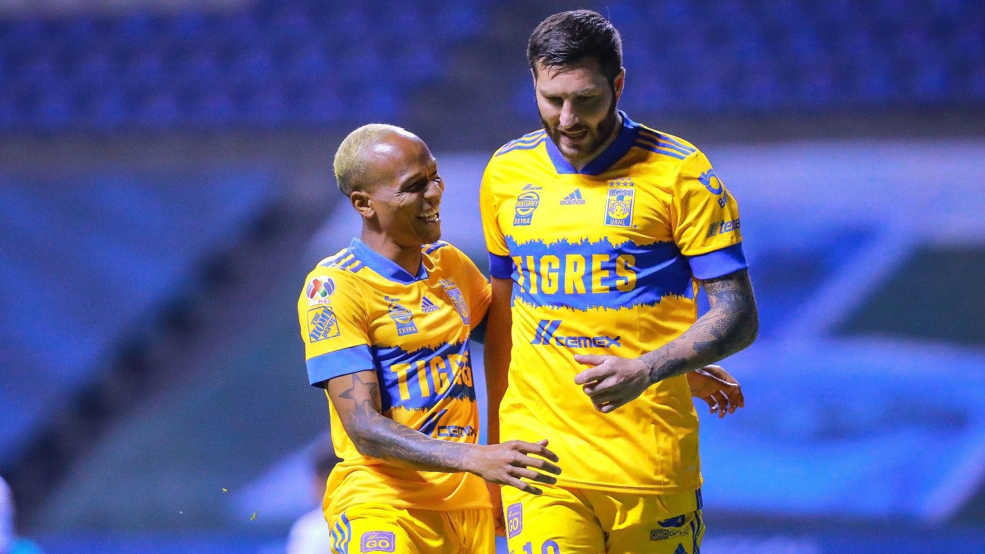 André-Pierre Gignac Luis Quiñones Tigres Guardianes 2021