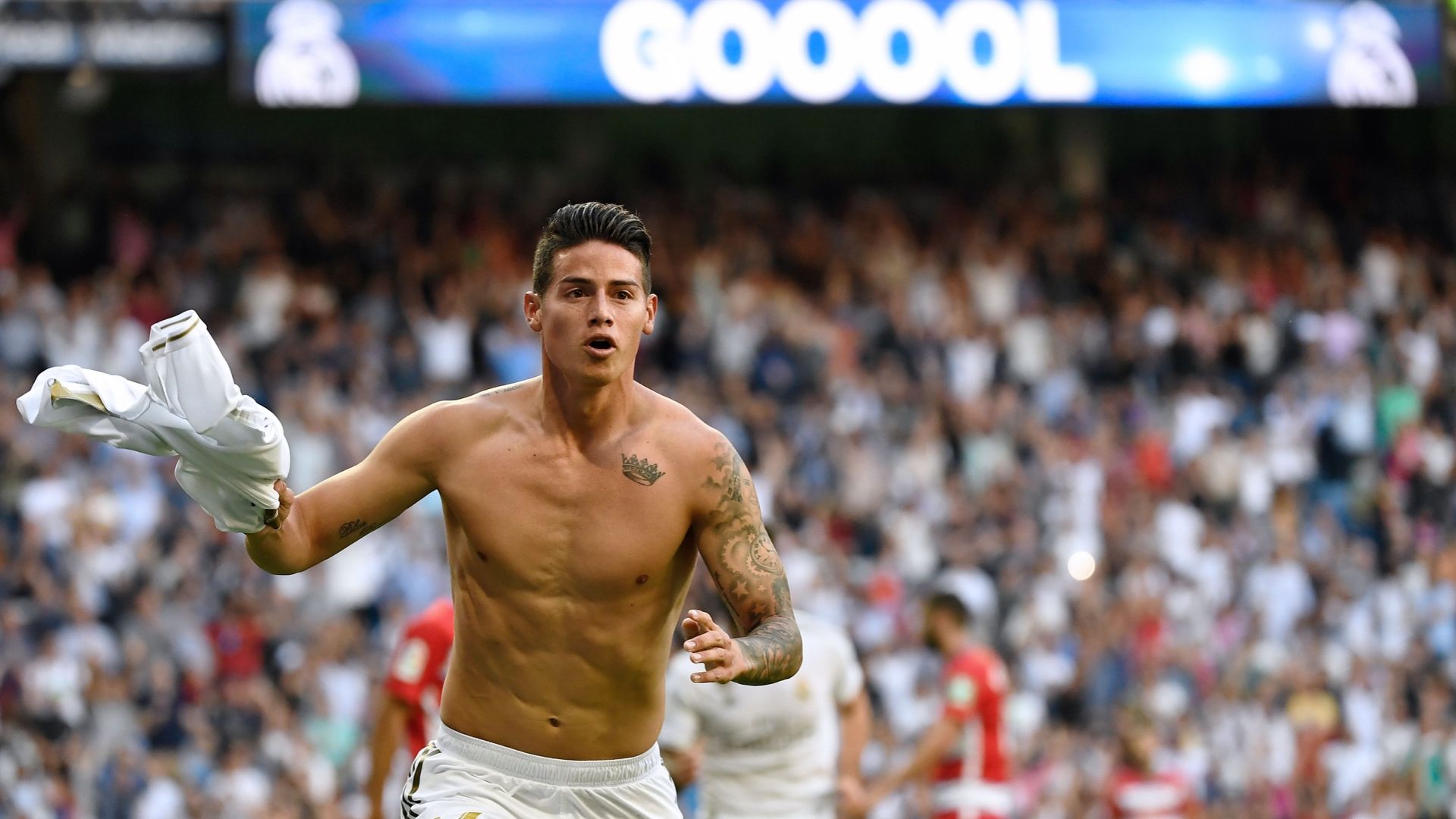 james rodriguez real madrid 2019