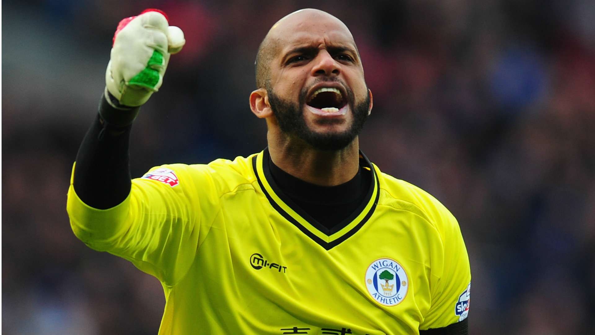 Ali Al-Habsi Wigan Athletic Championship 150214