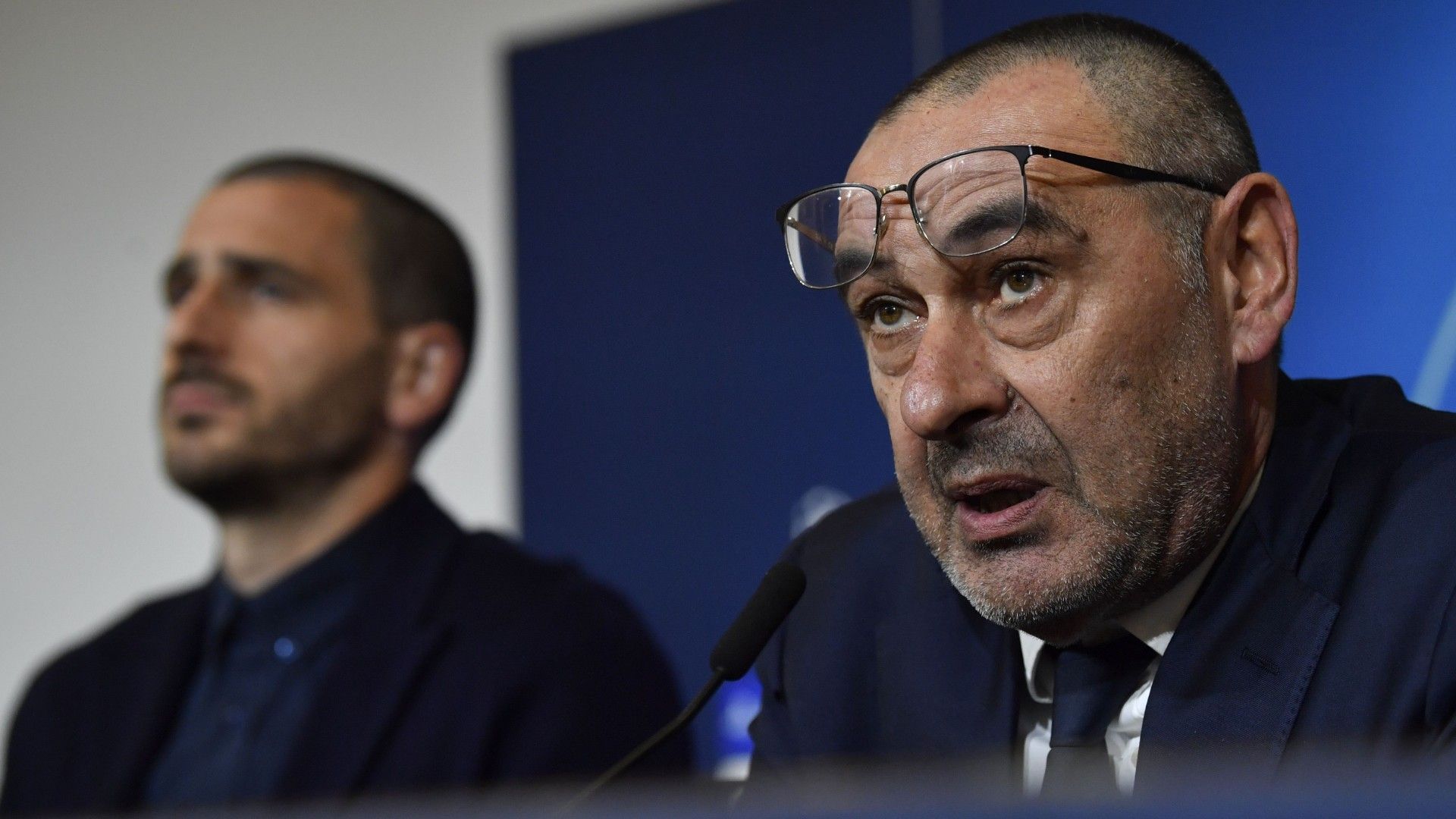 Sarri Bonucci press conference - Champions League