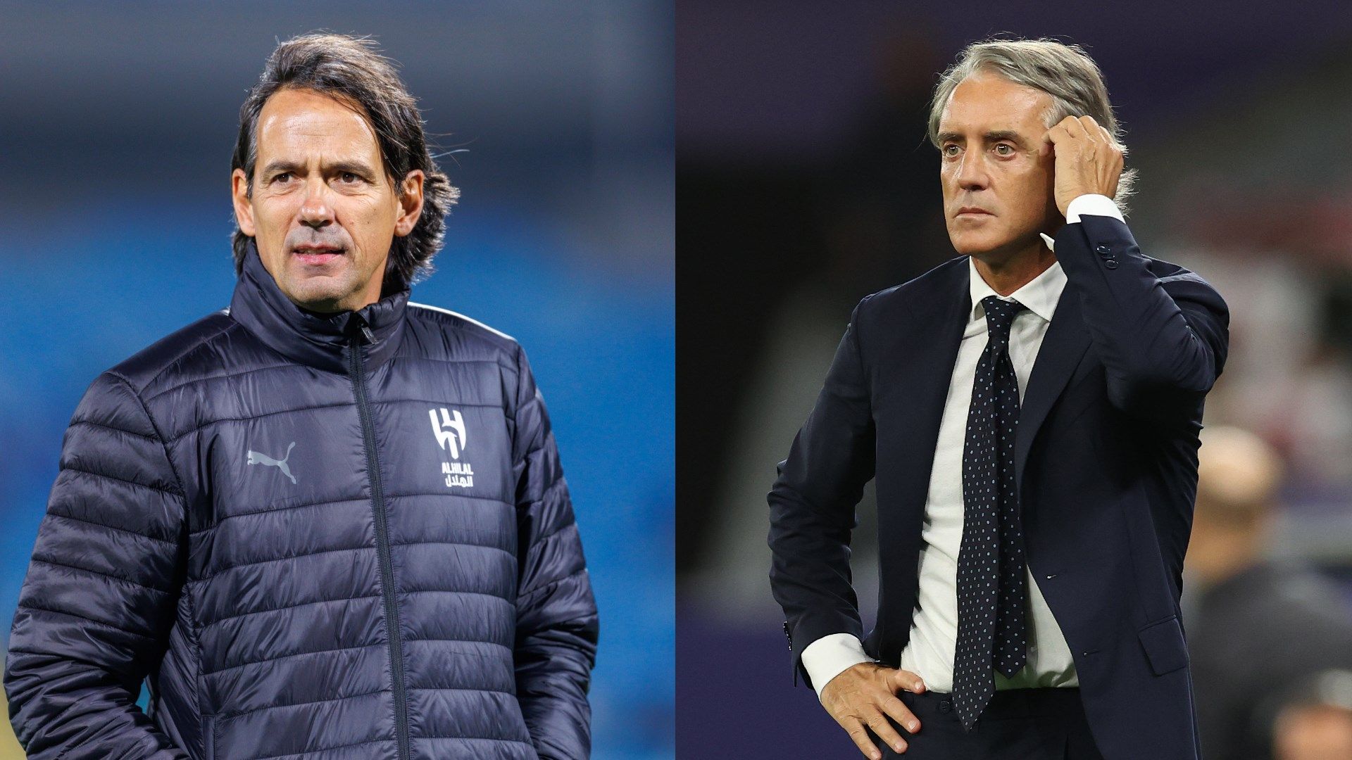 Simone Inzaghi Roberto Mancini