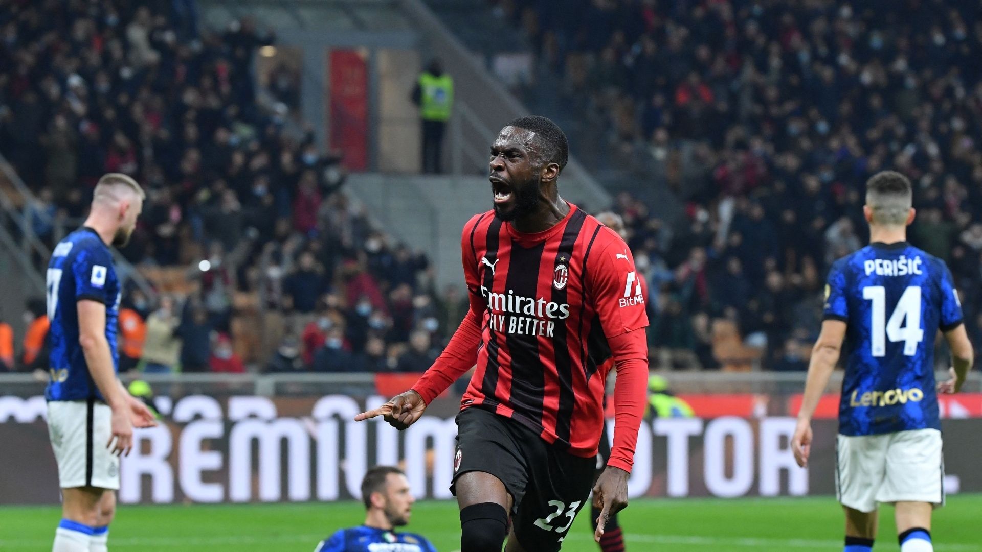 Tomori Milan Inter Serie A 2021-2022