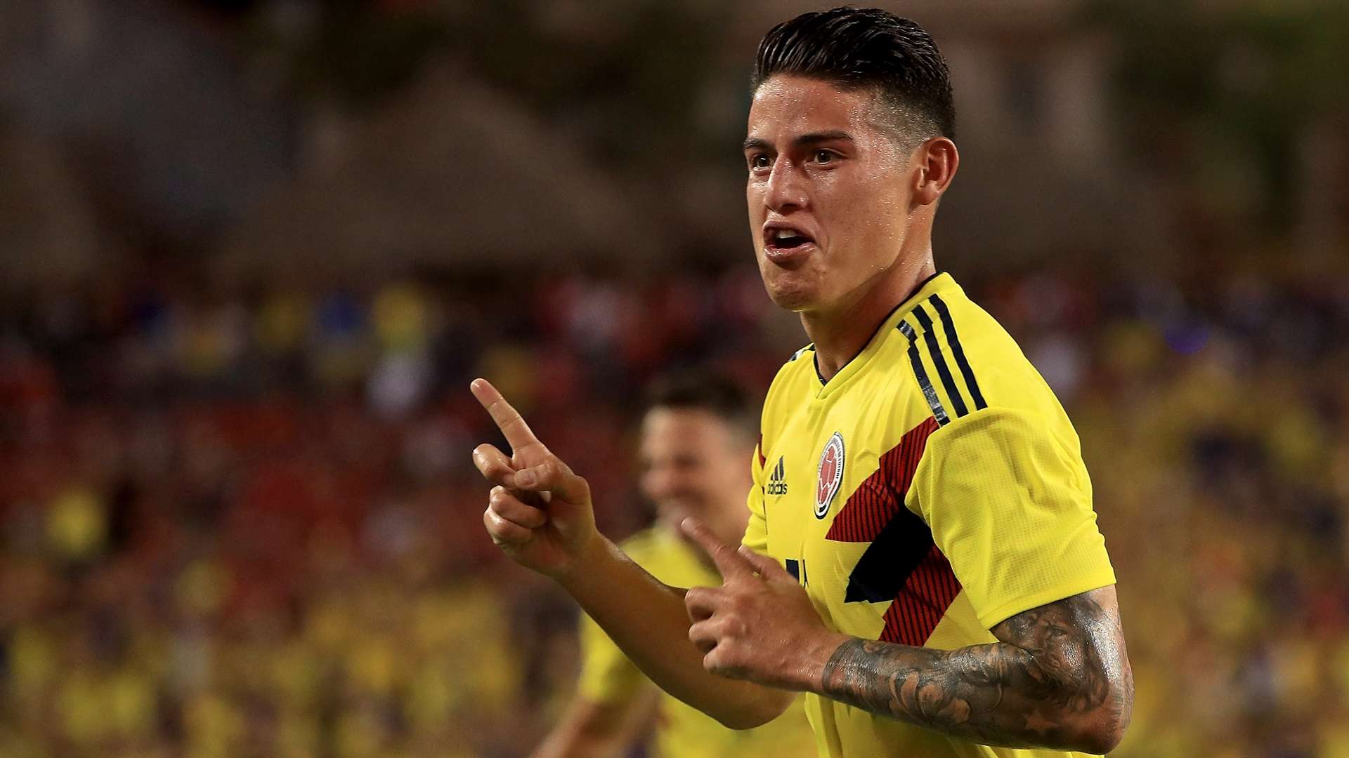 James Rodriguez Colombia 12102018