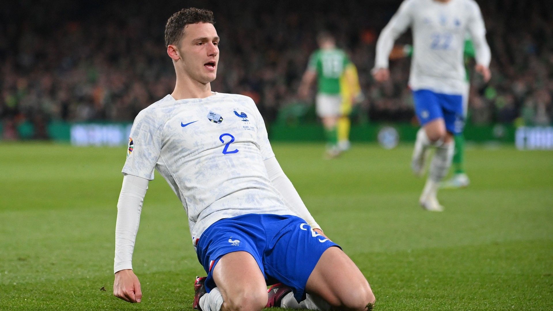 Benjamin Pavard Ireland vs France 2023