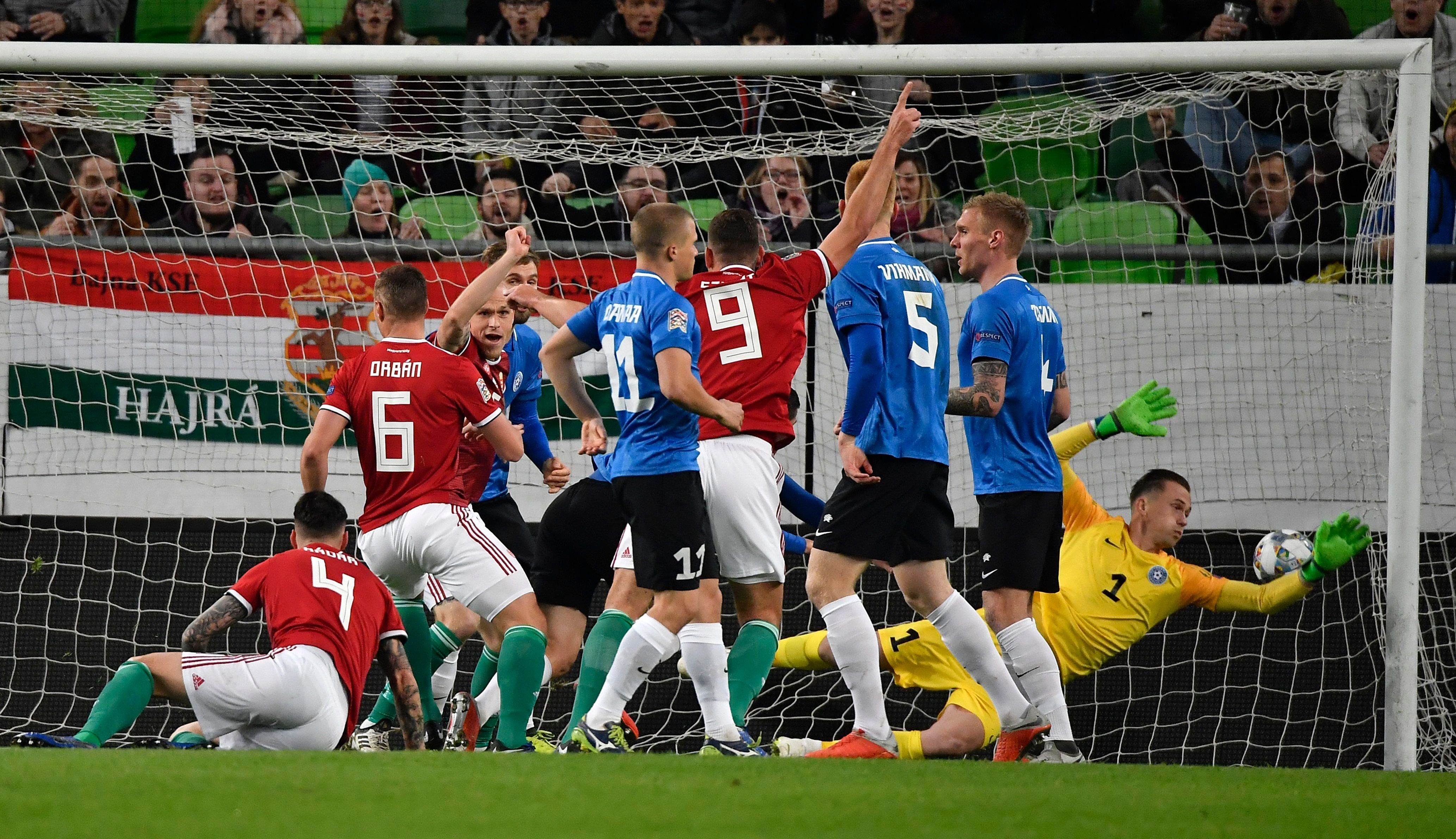 Magyarország Észtország Orban gólja