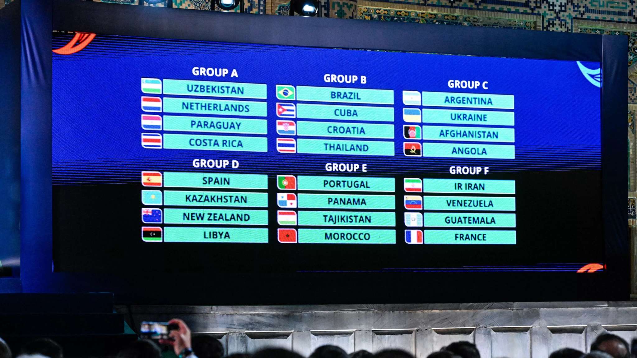 2024 풋살 월드컵 조 추첨