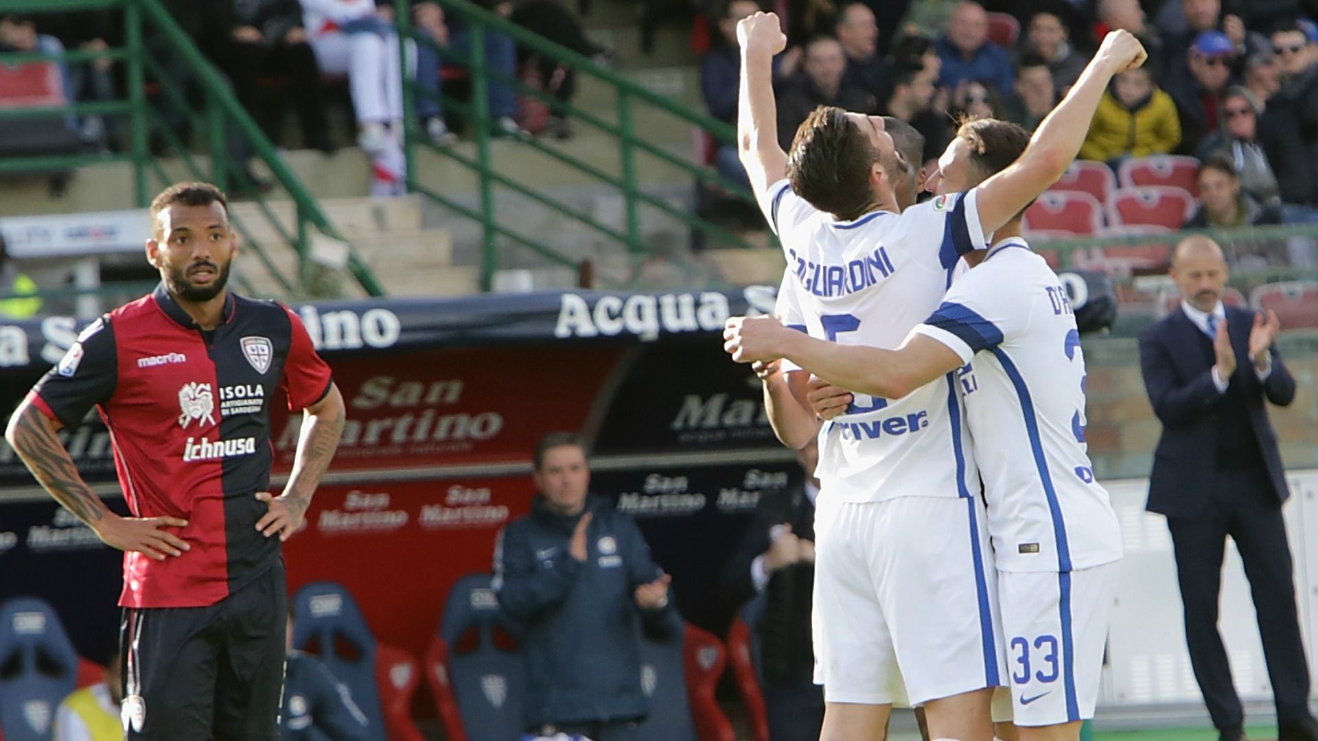 Roberto Gagliardini Cagliari Inter Serie A