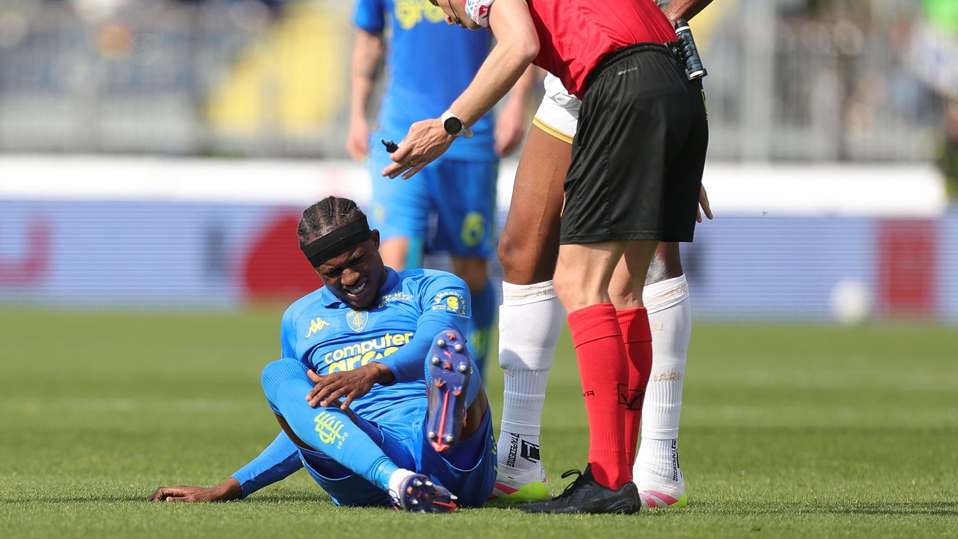 Christian Kouame injury Empoli Cagliari 06042025