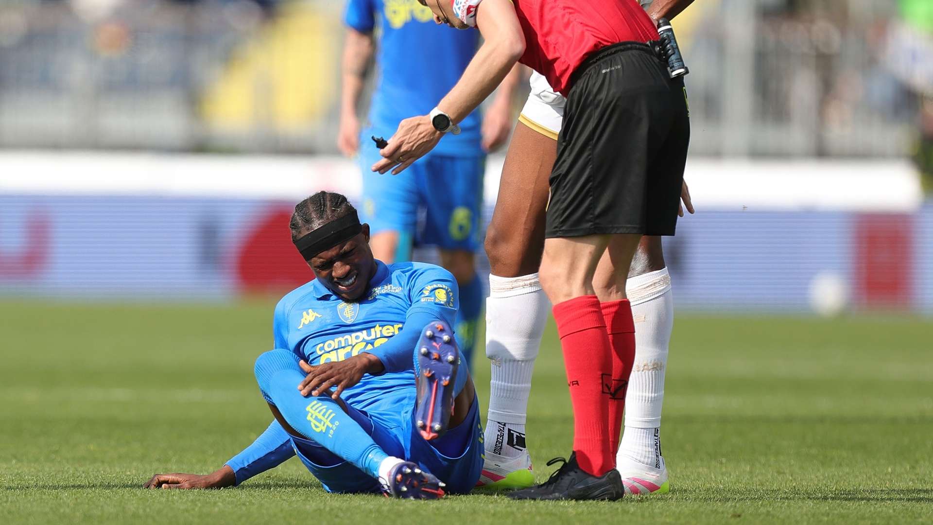 Christian Kouame injury Empoli Cagliari 06042025