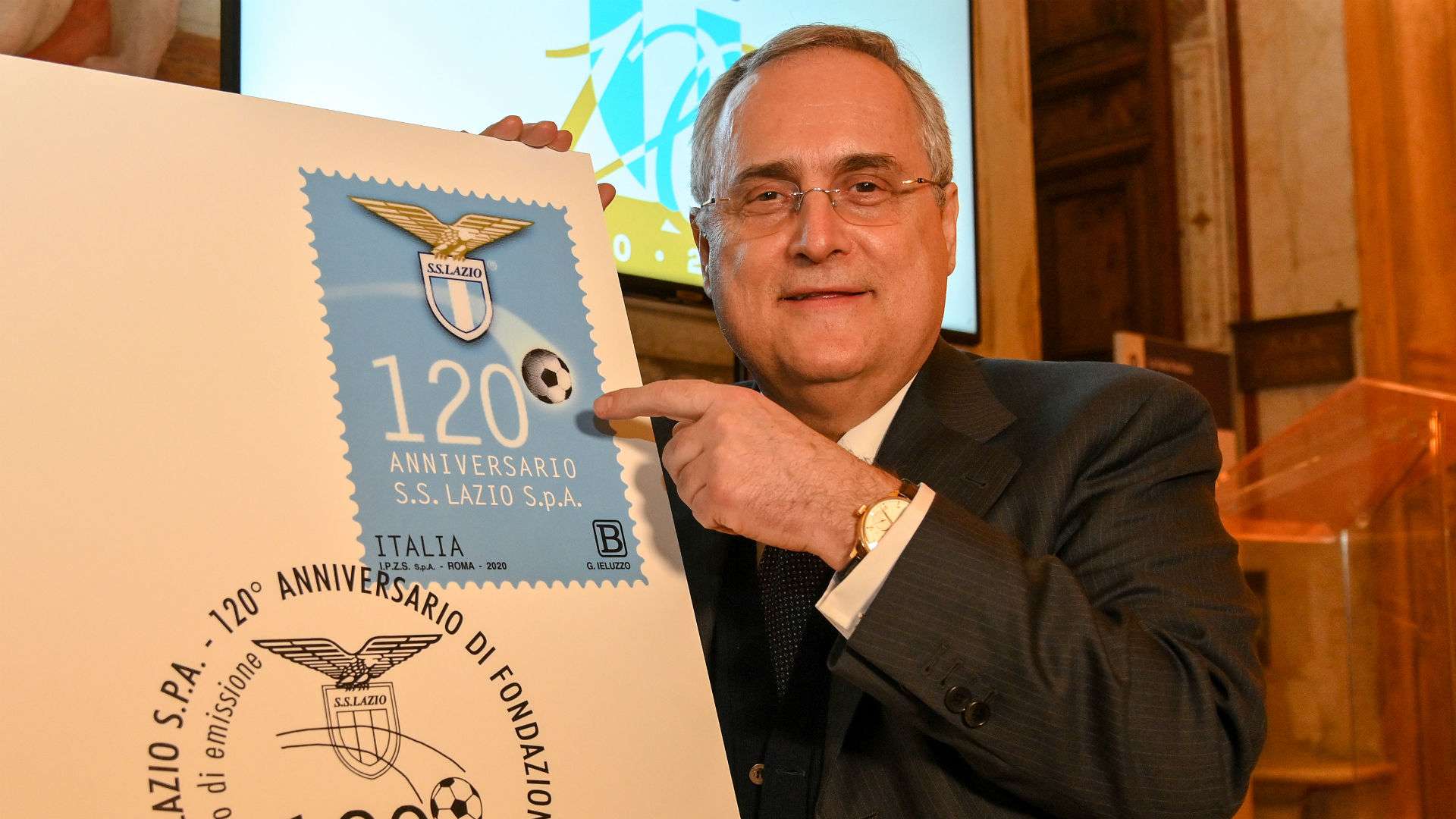 Claudio Lotito Lazio chairman